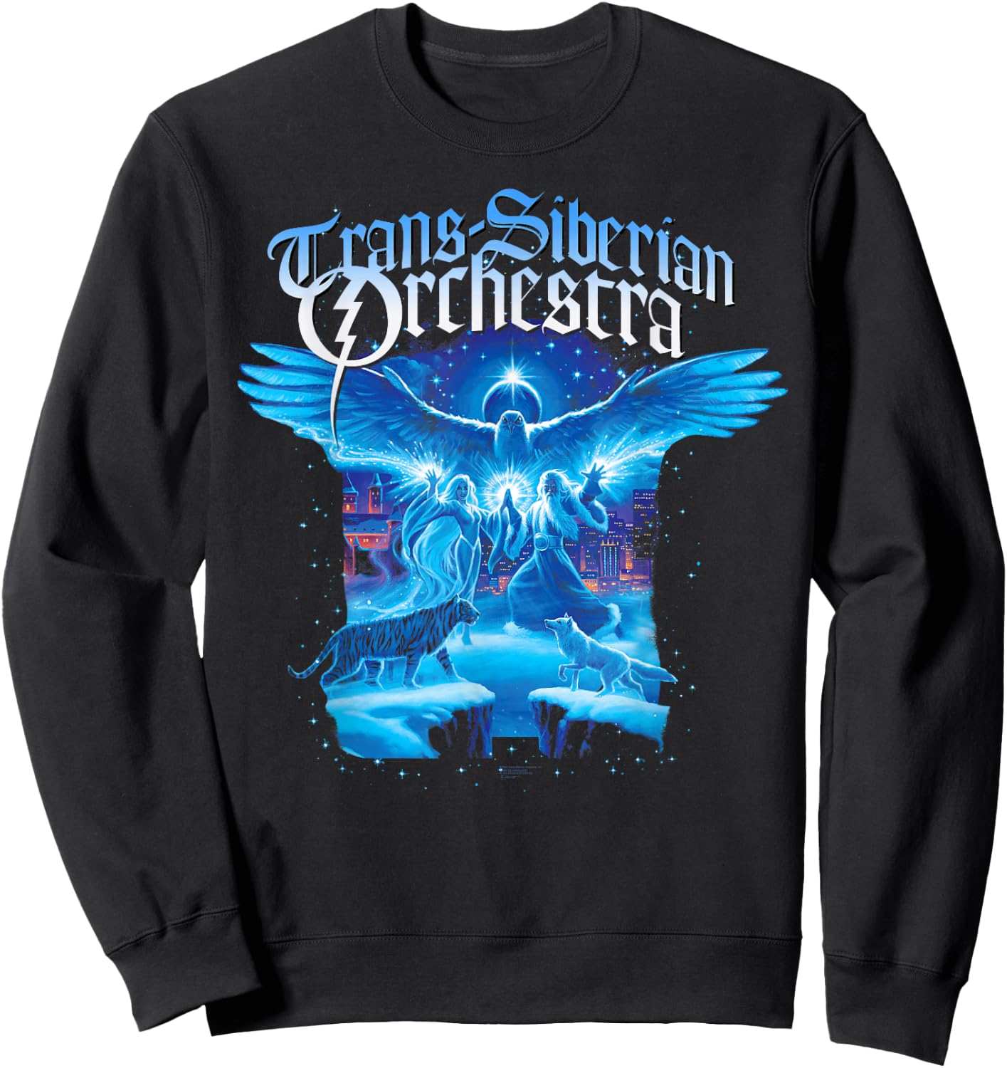 Trans-Siberian Orchestra - Winter Wizard , black Sweatshirt - Sweatshirt | Black