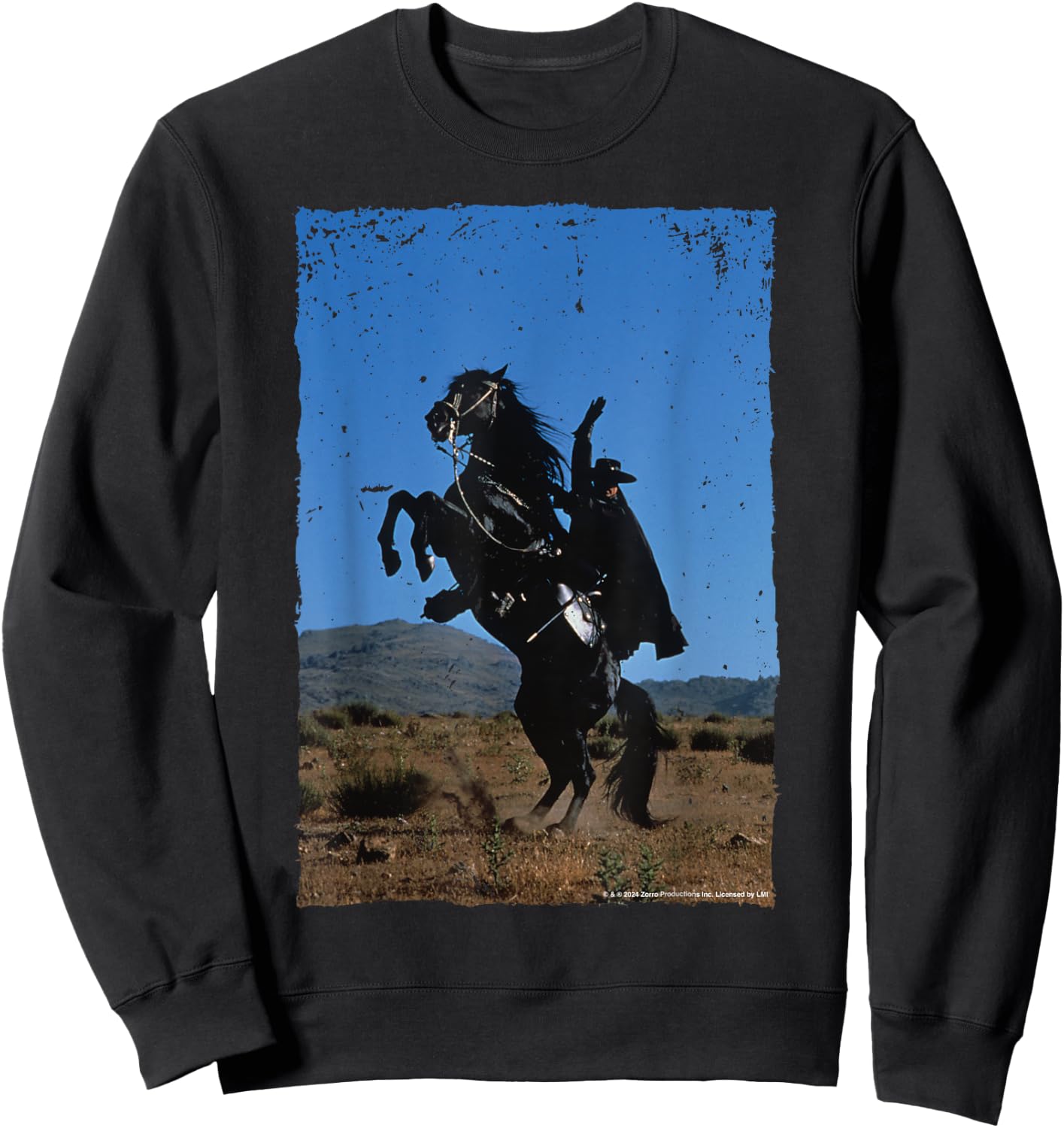 Zorro Tornado Horse Breeding , Black, S Sweatshirt - Sweatshirt | Black