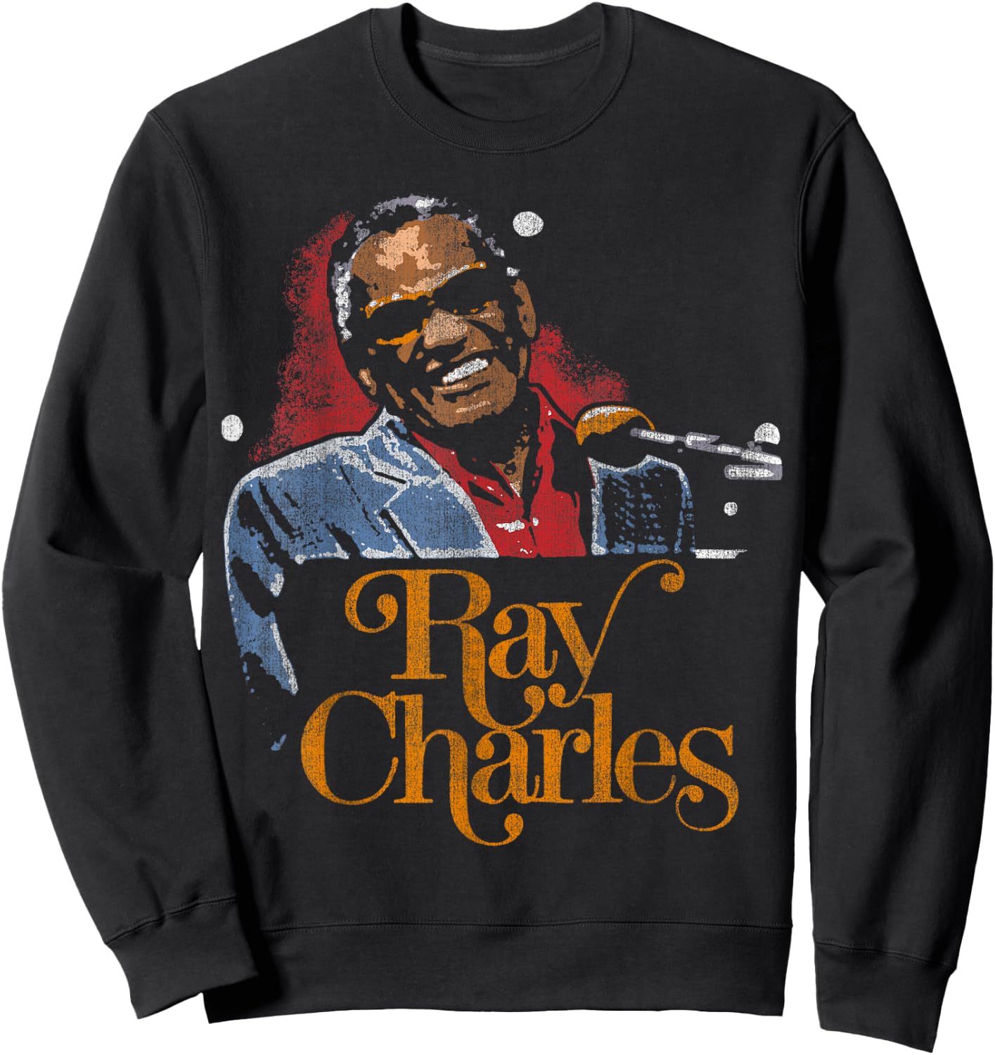 Ray Charles - Ein Millionen-Dollar-Lächeln Sweatshirt - Sweatshirt | Black