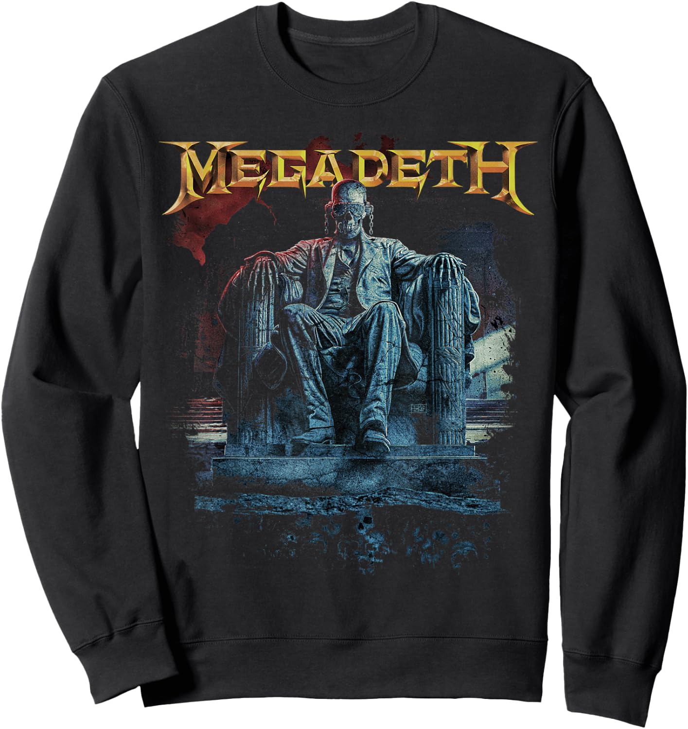 Megadeth - Vic Lincoln Sweatshirt - Sweatshirt | Black