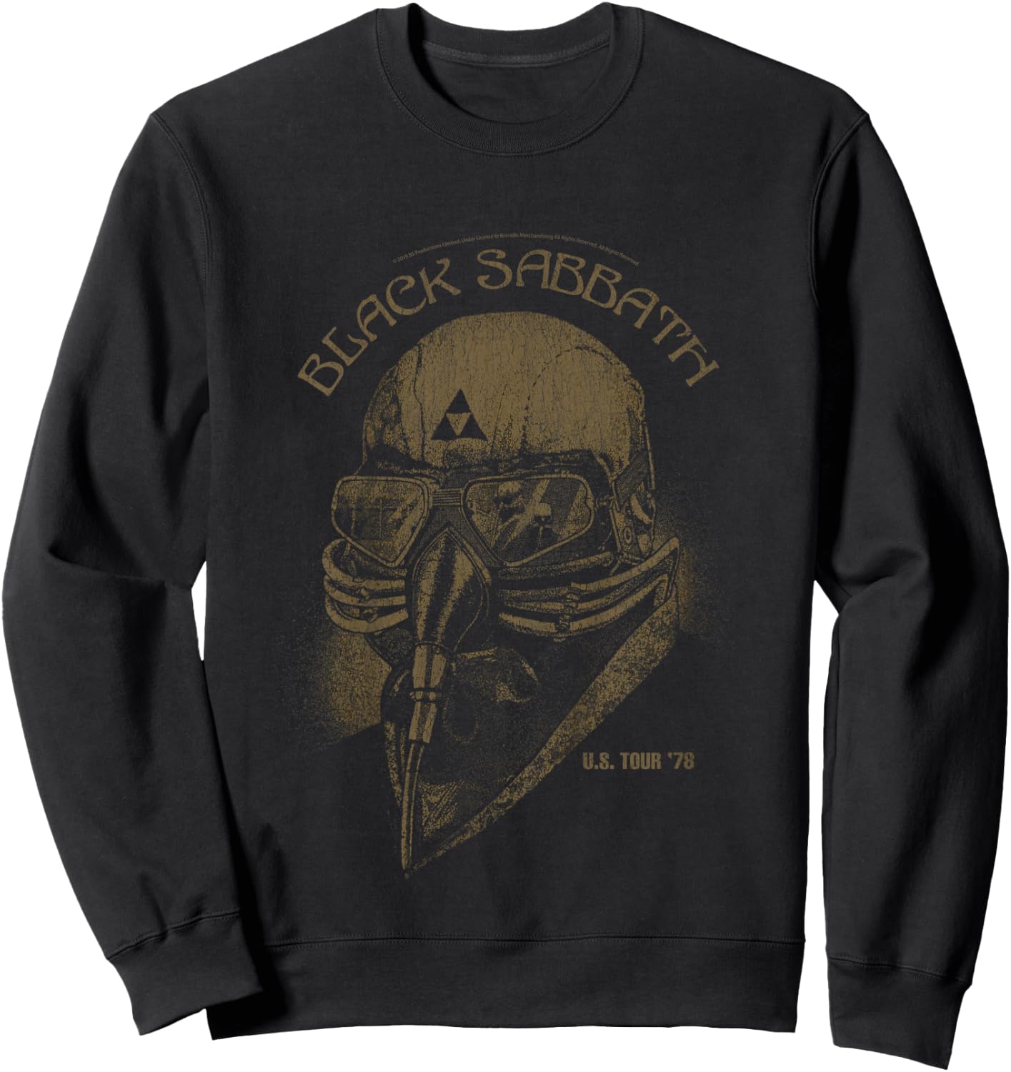 Kinder Black Sabbath Offizielle U.S Tour '78 Kids Sweatshirt - Sweatshirt | Black