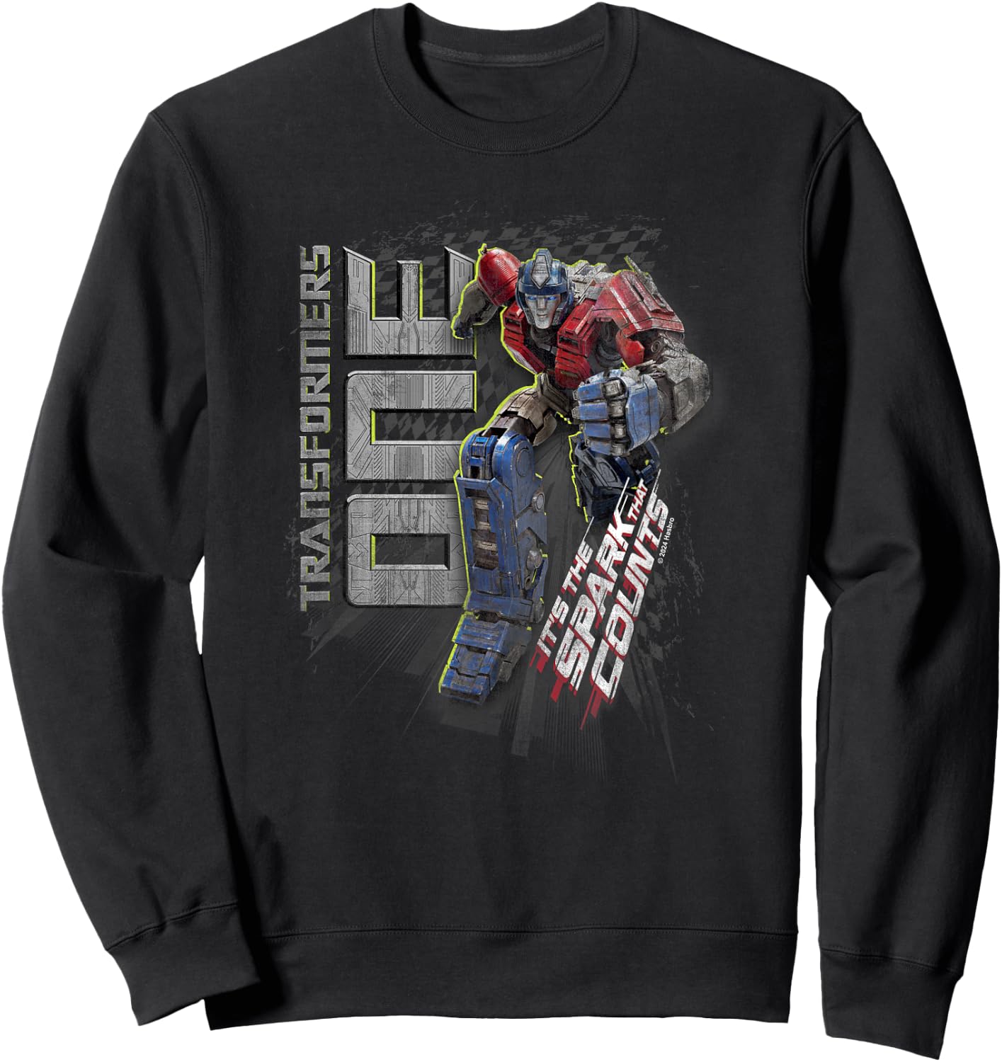 TRANSFORMERS ONE Orion Pax Run Sweatshirt - Sweatshirt | Black