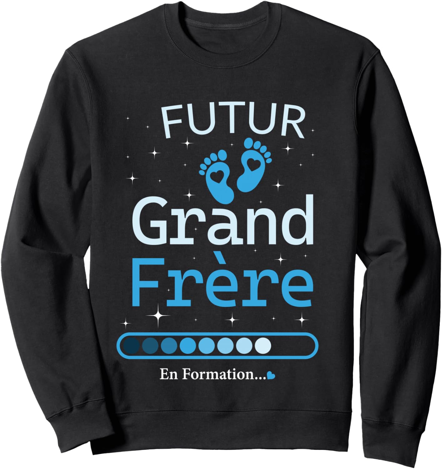 Future Big Brother In Training Gift Brother , Black, S Sweatshirt - Sweatshirt | Black