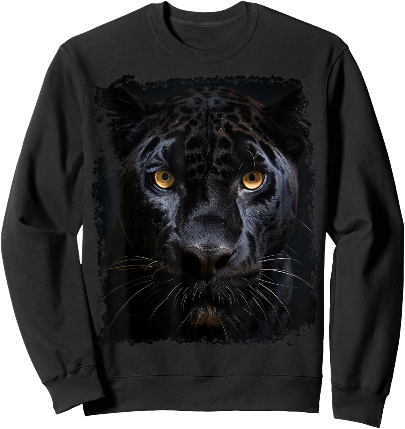 Noah&Friends Panther Black Sweatshirt - Sweatshirt | Black