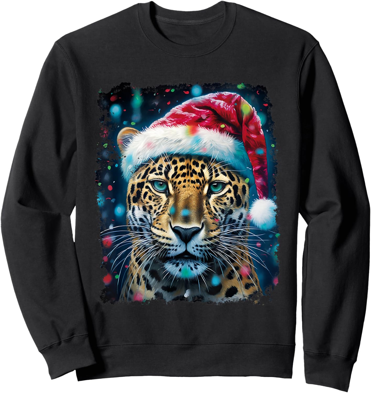 Christmas Jaguar Sweatshirt - Sweatshirt | Black