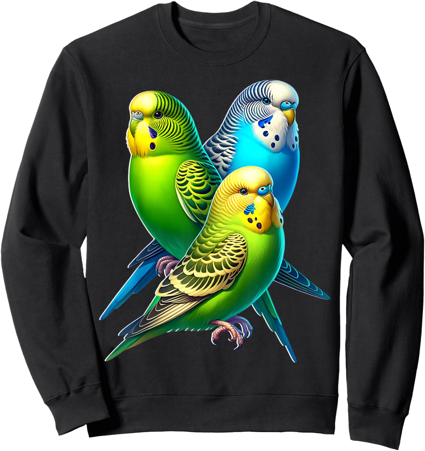 Funny Sayings Budgie , black Sweatshirt - Sweatshirt | Black