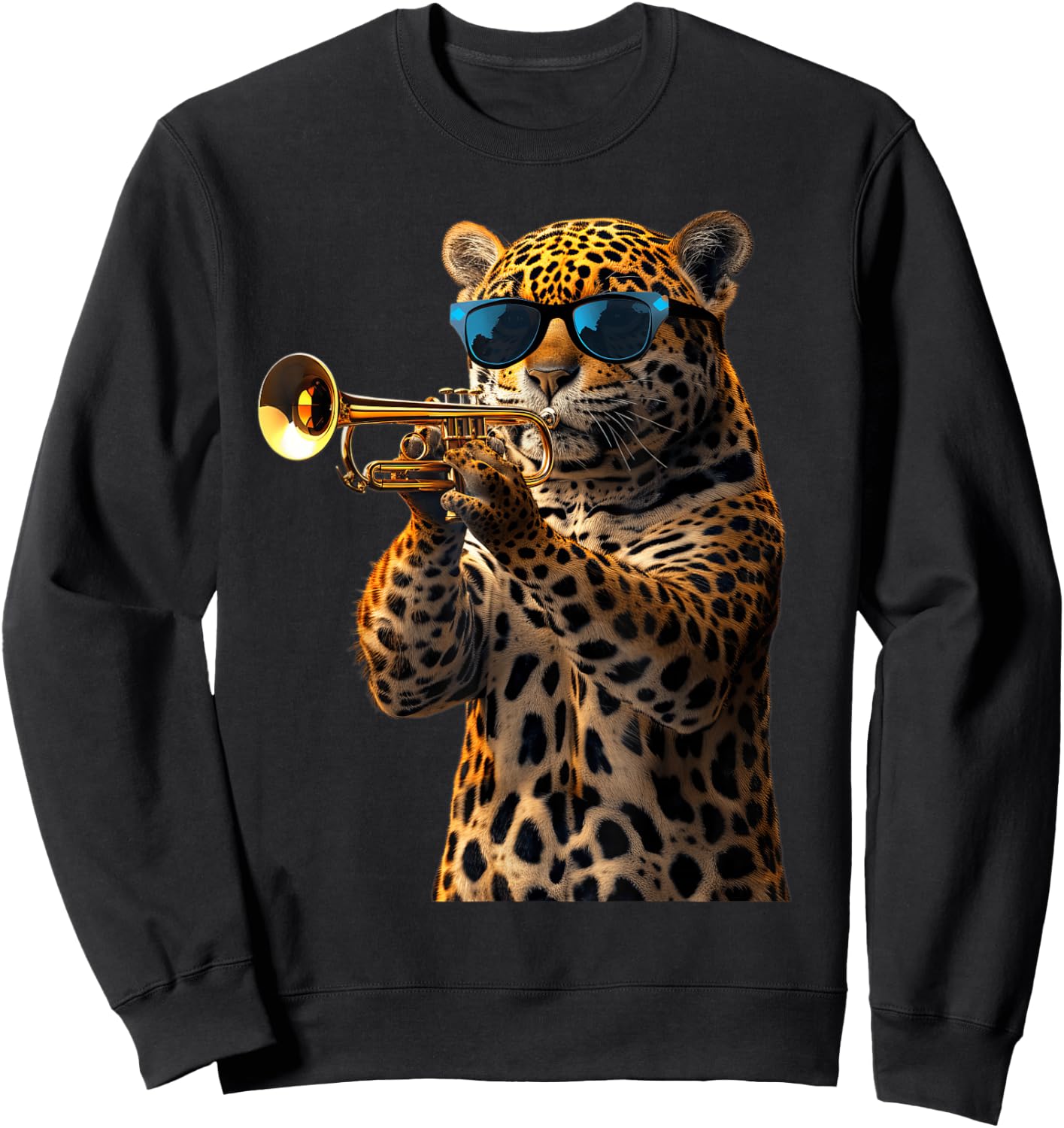 Jaguar Trumpet Sweatshirt - Sweatshirt | Black