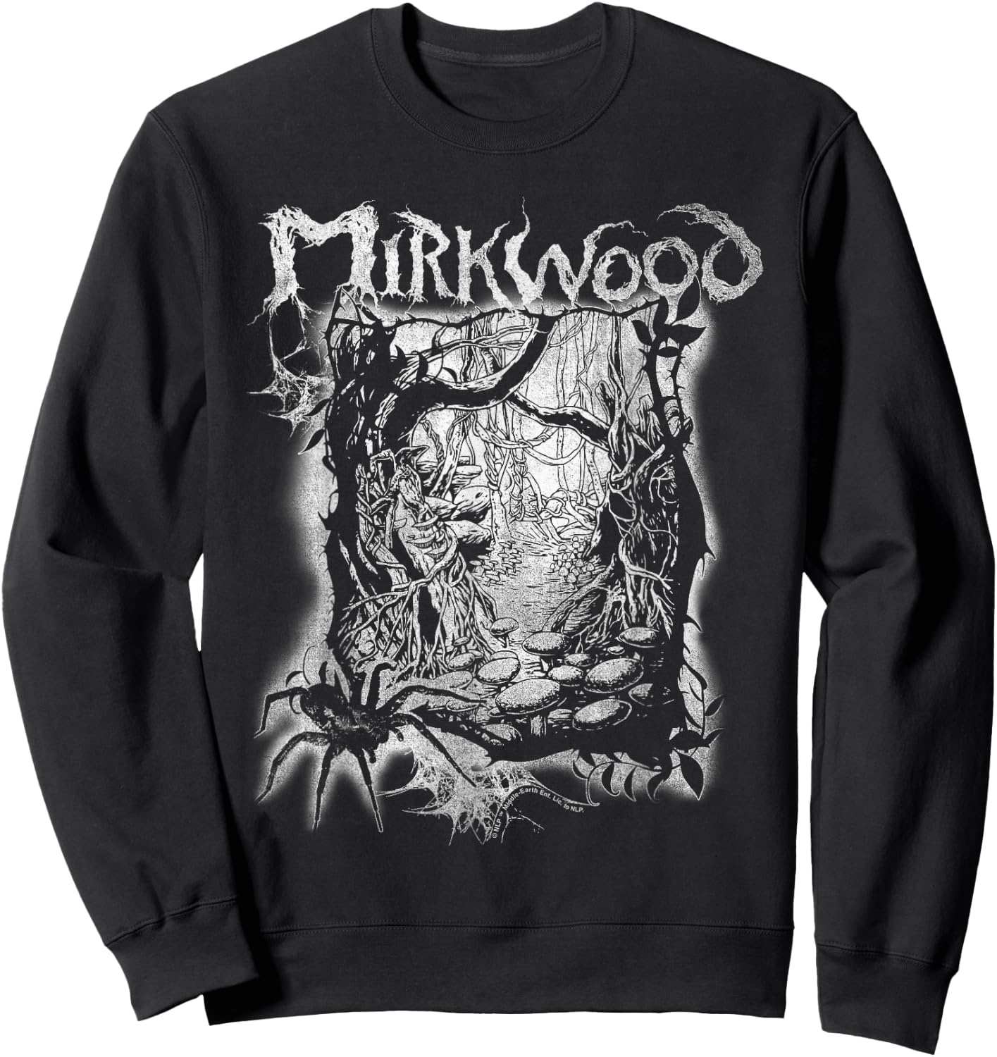 The Hobbit Mirkwood Metal Band Sweatshirt - Sweatshirt | Black