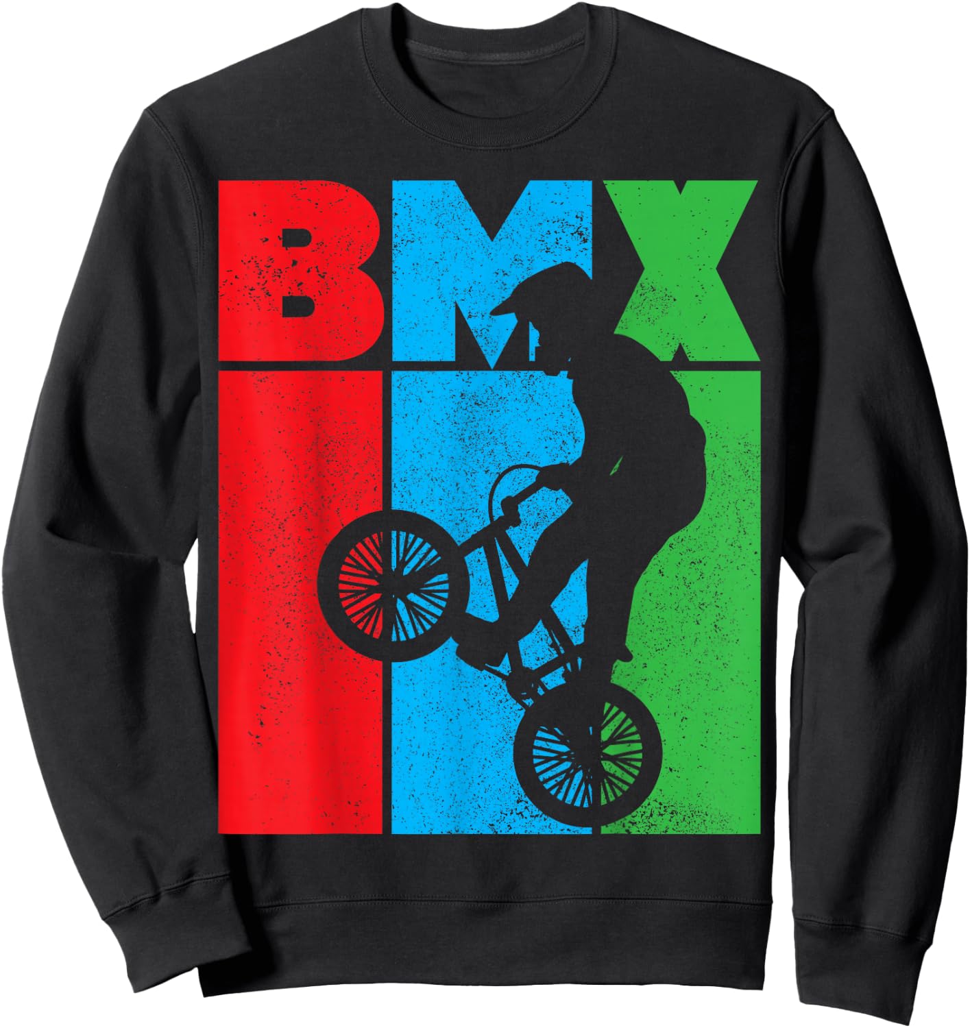 BMX Bike Bicycle BMXer Gift Sweatshirt - Sweatshirt | Black