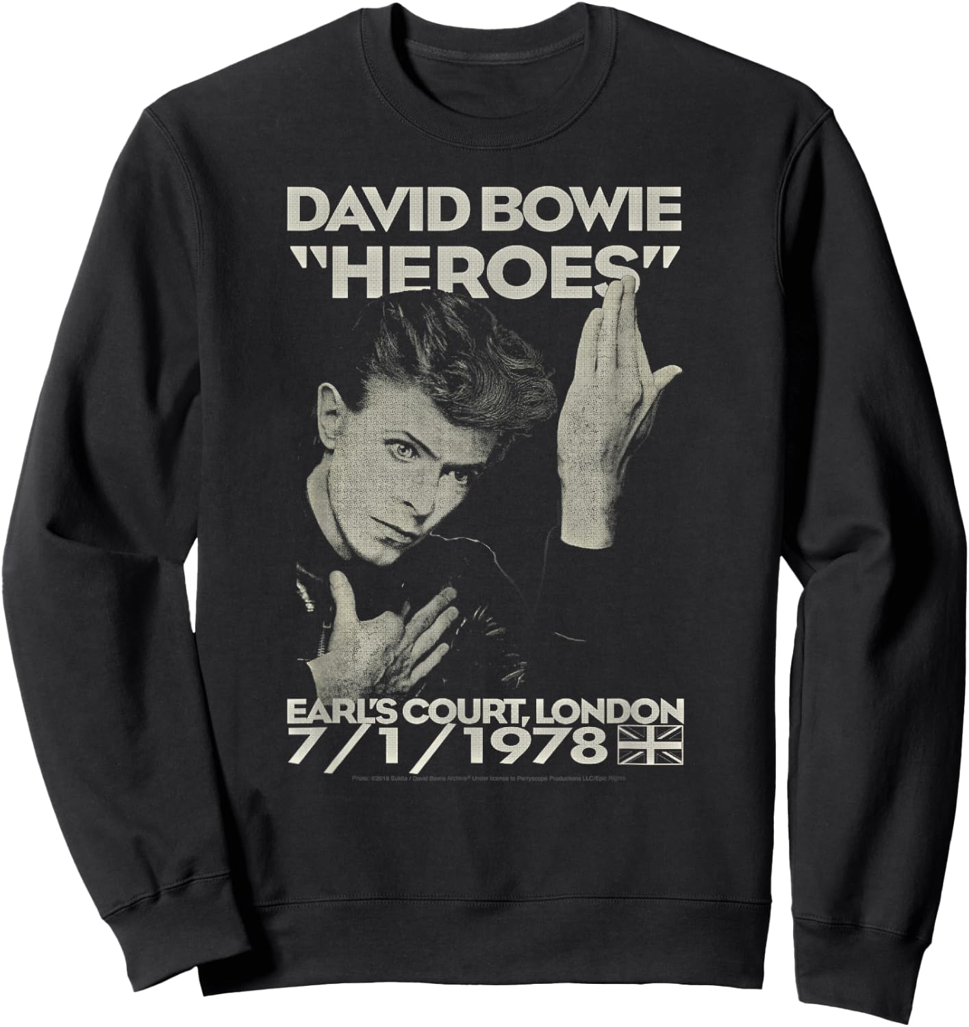 David Bowie - Court of the Count , black Sweatshirt - Sweatshirt | Black