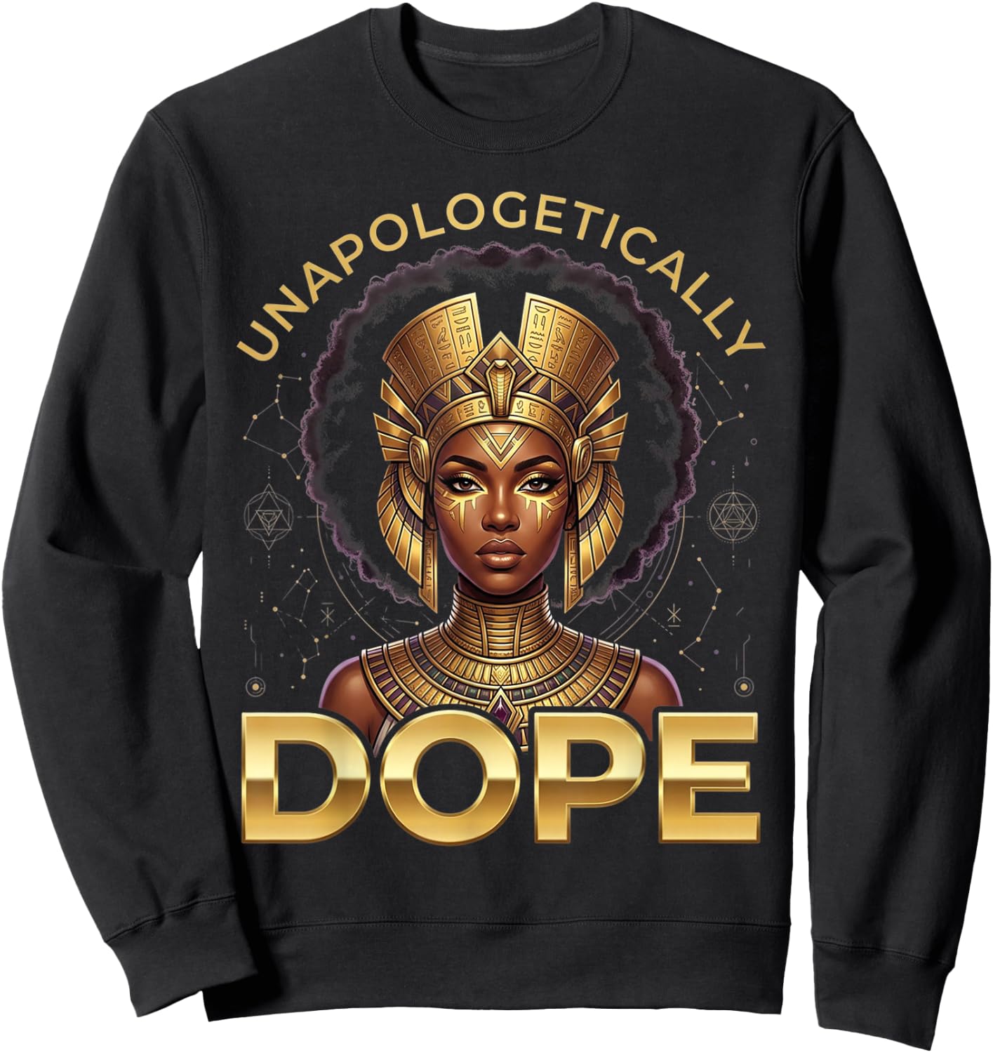 Black Women Unapologetically Dope Juneteenth Black History Sweatshirt - Sweatshirt | Black