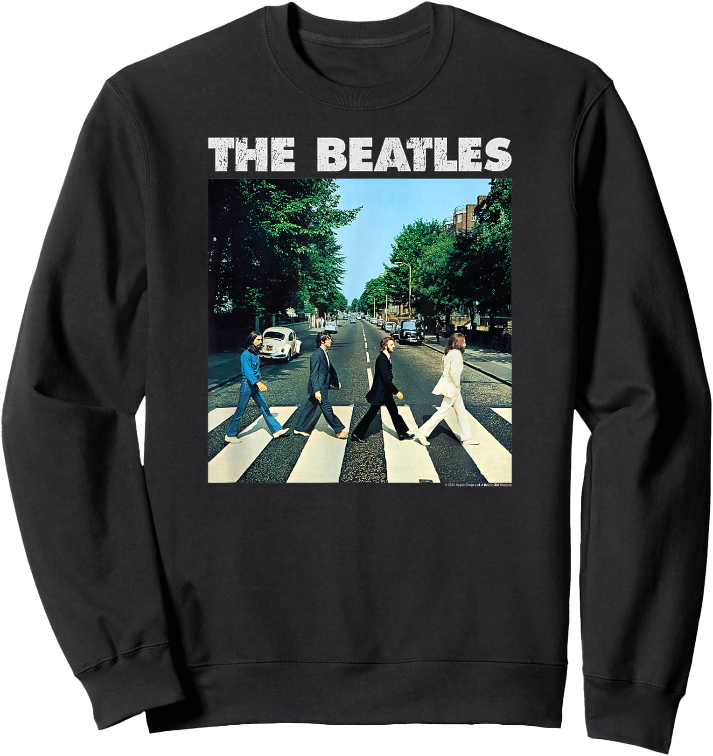 The Beatles Abbey Road Sweatshirt - Sweatshirt | Black