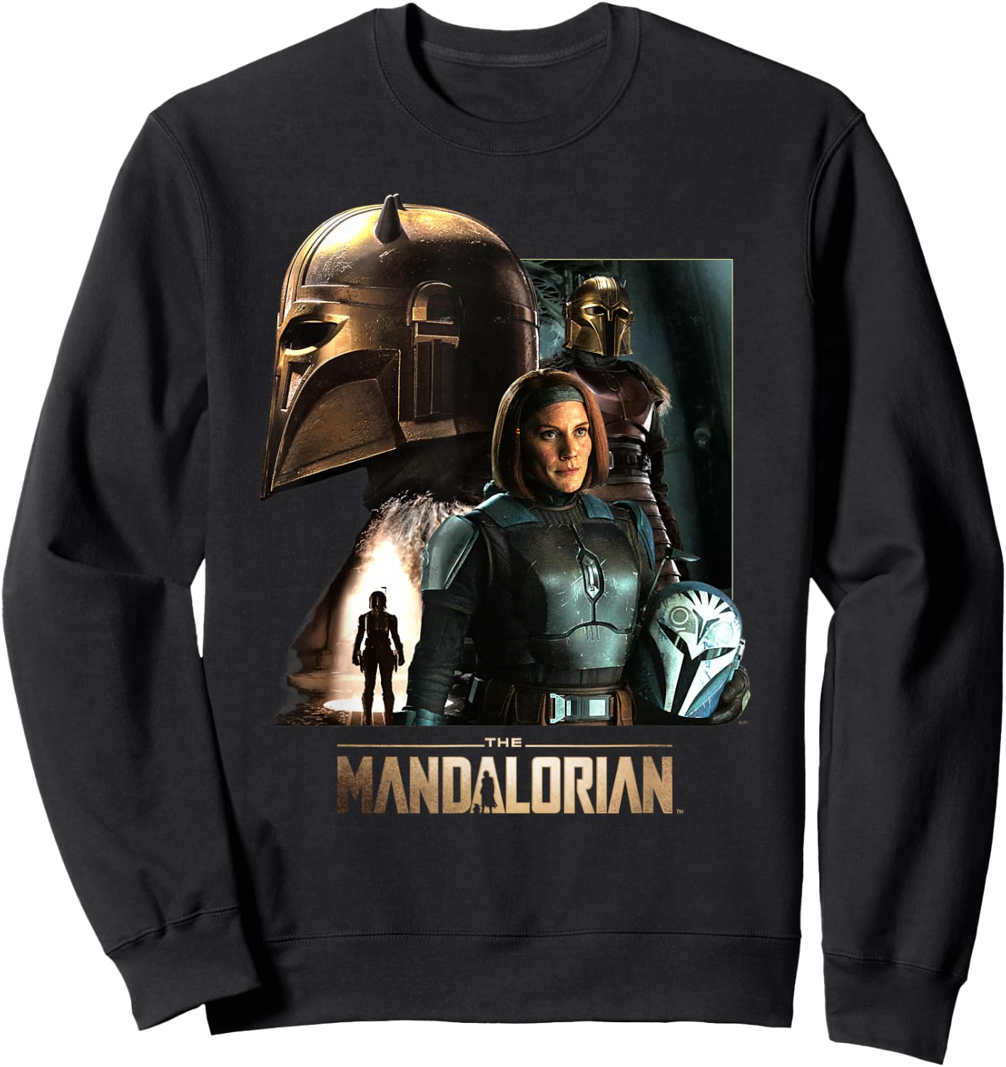 Star Wars The Mandalorian Season 3 the Armorer and Bo-Katan Sweatshirt - Sweatshirt | Black