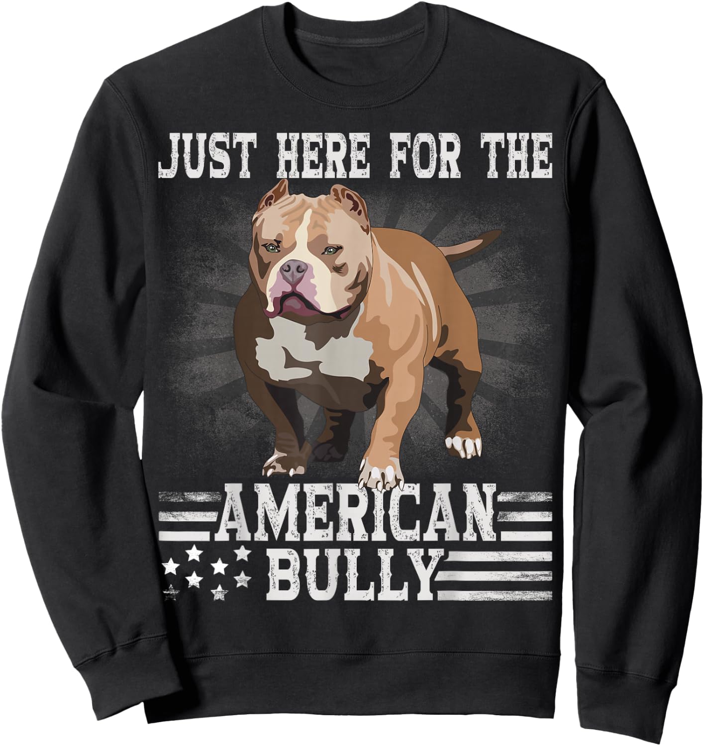 Bully Pitbull Apparel Collar Bully Pit American Bully Sweatshirt - Sweatshirt | Black