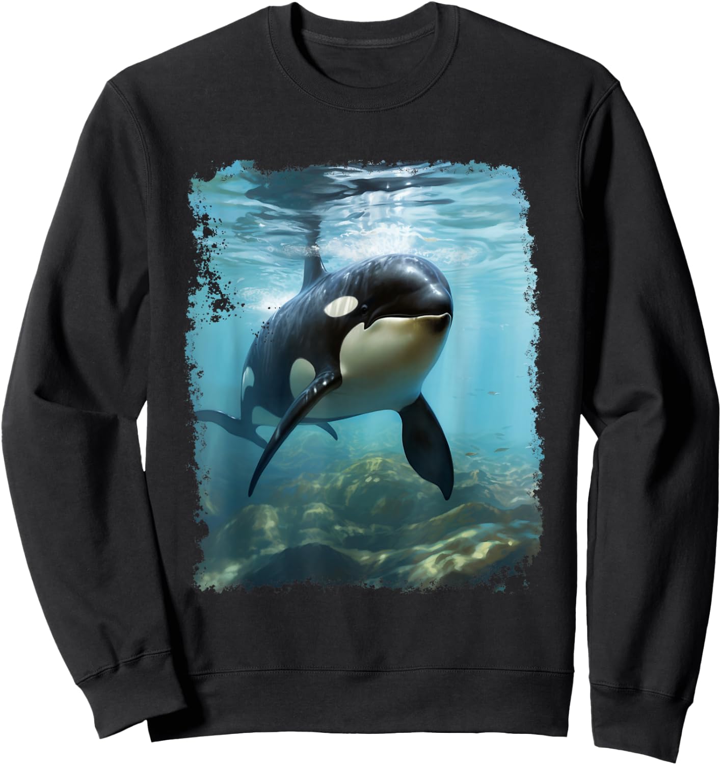 Killer Whale Sweatshirt - Sweatshirt | Black