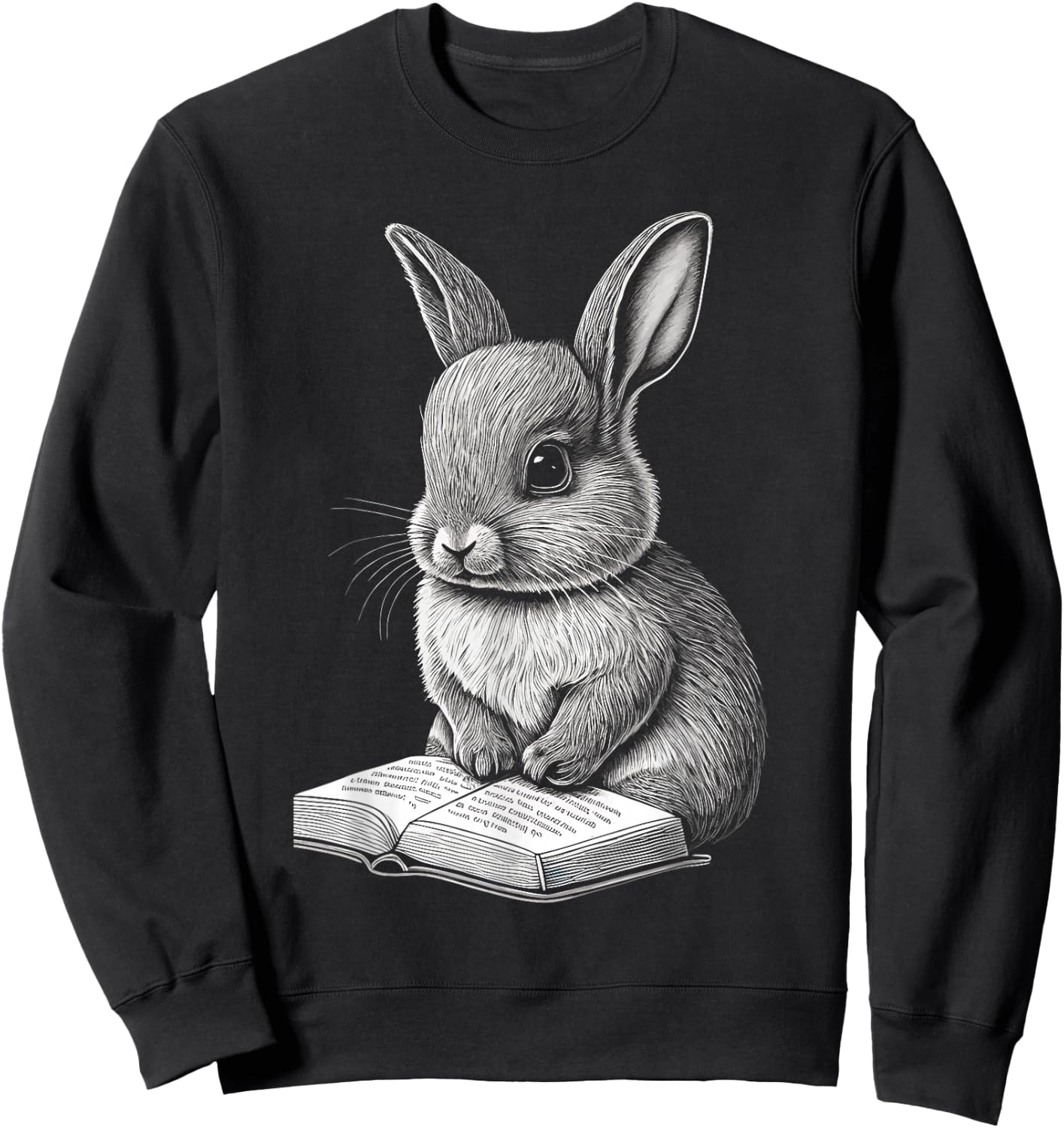 Bunny Lover Easter Rabbit Women Men Kids Sweatshirt - Sweatshirt | Black