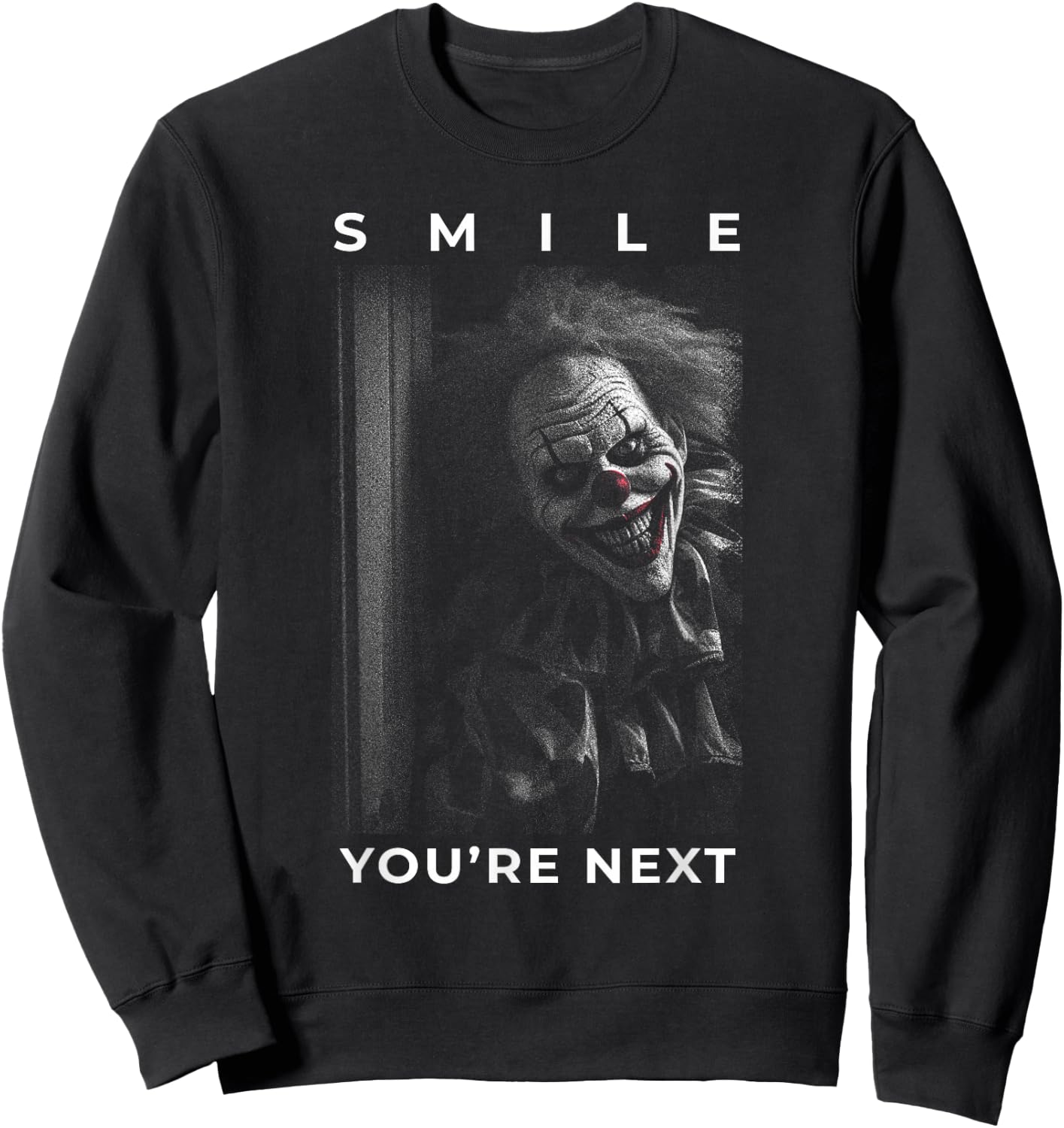 Bad Clown Scary Carnival , black Sweatshirt - Sweatshirt | Black