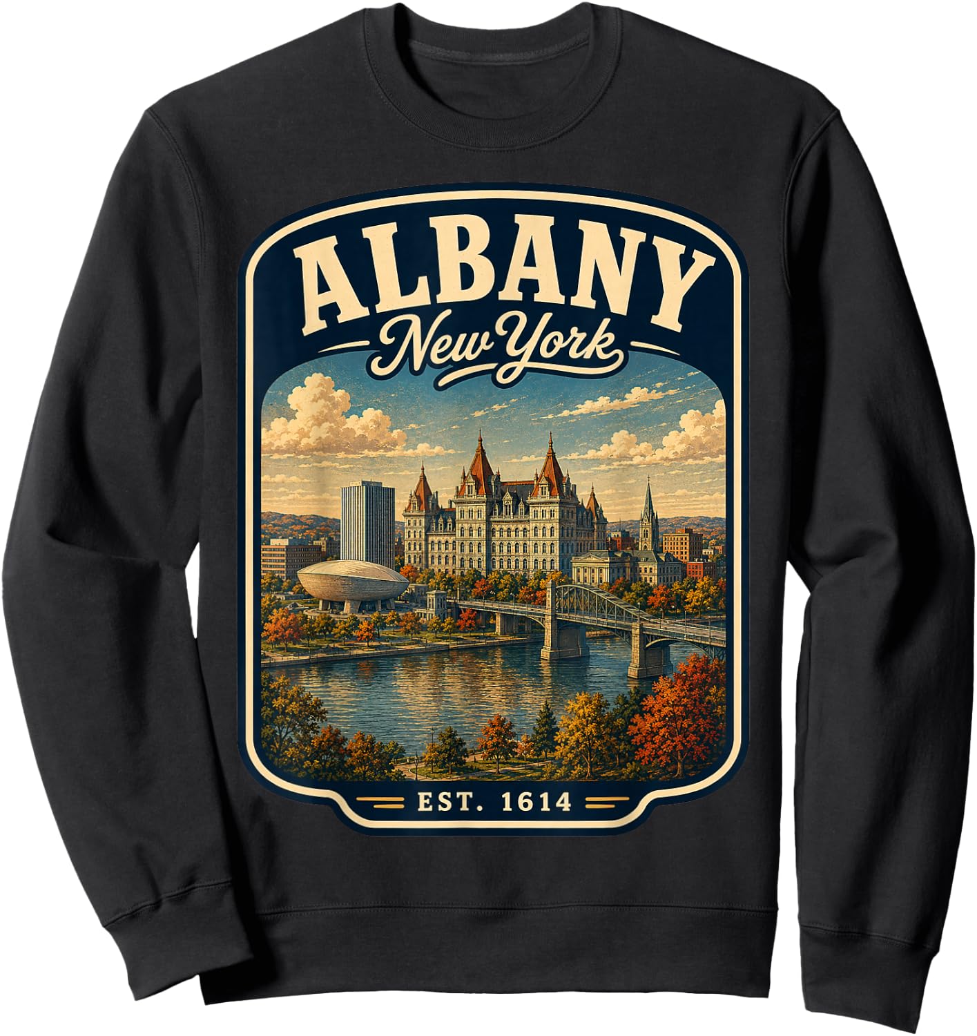 Family Trip Sweatshirt - Sweatshirt | Black