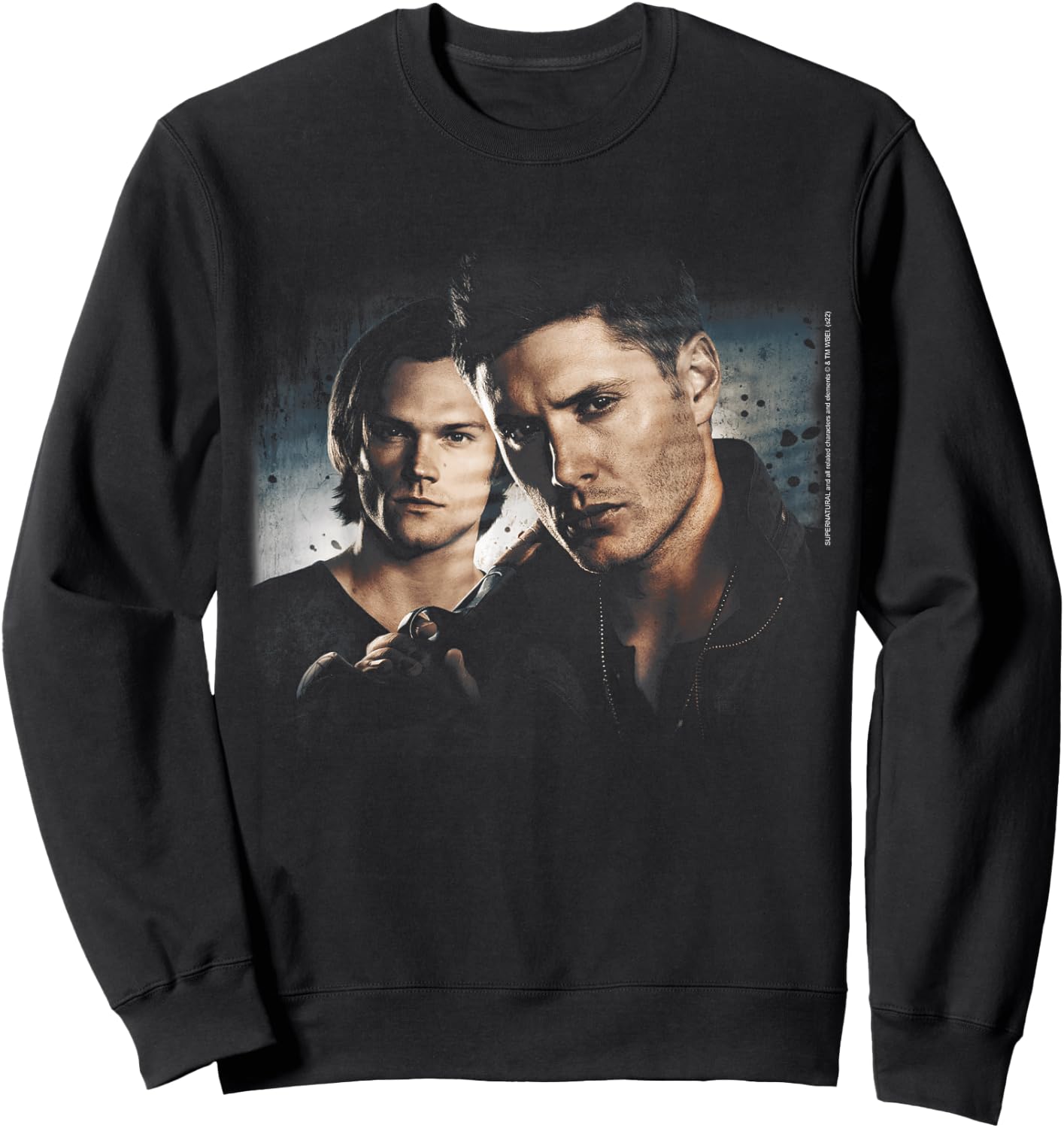 Supernatural Sam and Dean Poster Sweatshirt - Sweatshirt | Black