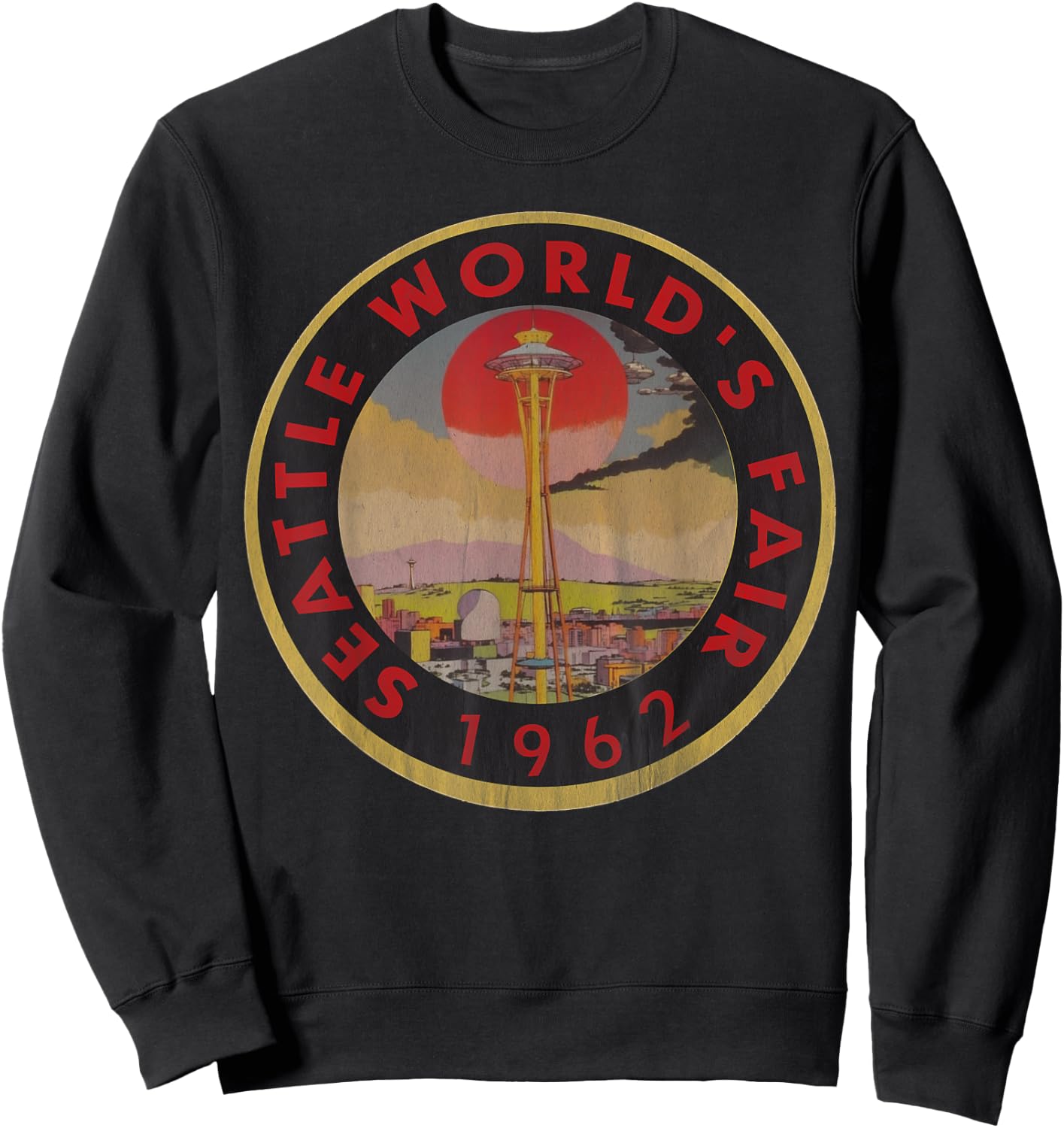 Seattle World's Fair Washington Sweatshirt - Sweatshirt | Black