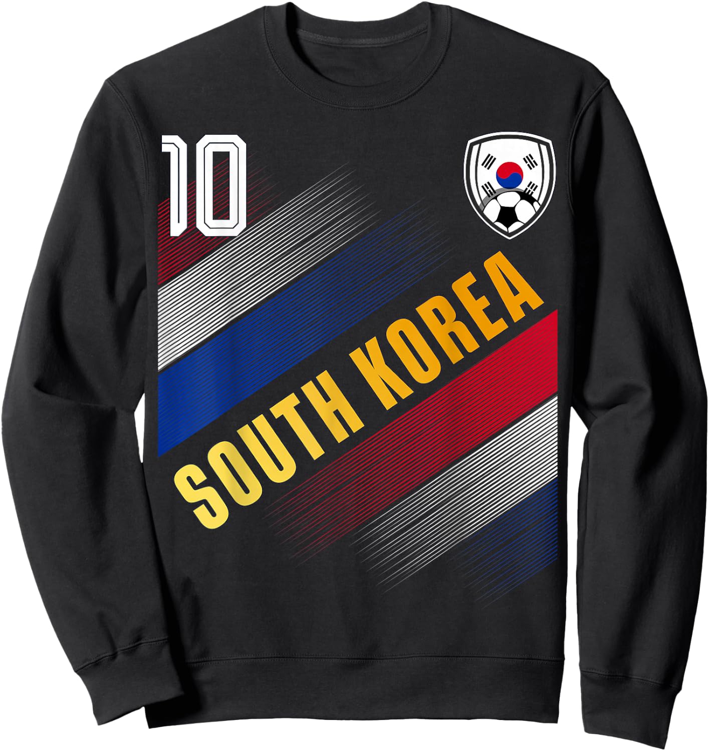 South Korea Flag South Korean Pride Lovers Sweatshirt - Sweatshirt | Black