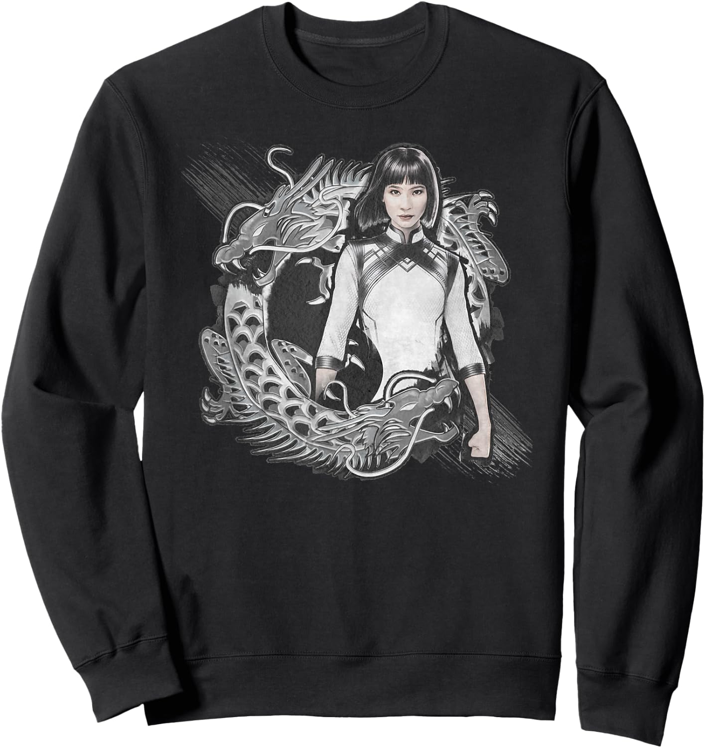 Marvel Shang-Chi Xialing Dragon Black Sweatshirt - Sweatshirt | Black