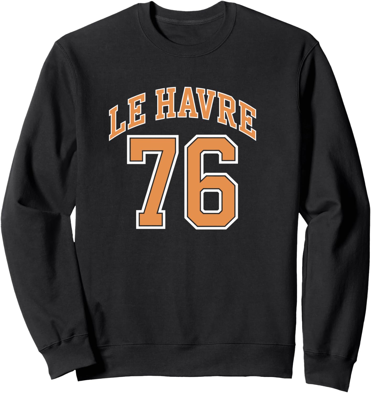 Le Havre 76 Manche Longue Sweatshirt - Sweatshirt | Black