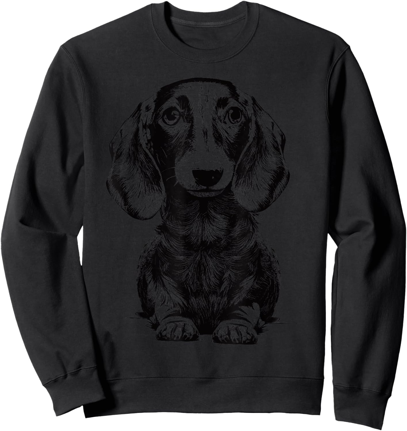 Dachshund, Wiener Dog Puppy, Doxie Mom Sweatshirt - Sweatshirt | Black