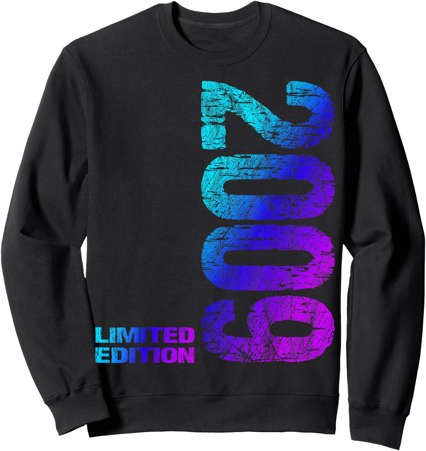 15th Birthday 2009 Limited Edition Boy Girl , black Sweatshirt - Sweatshirt | Black