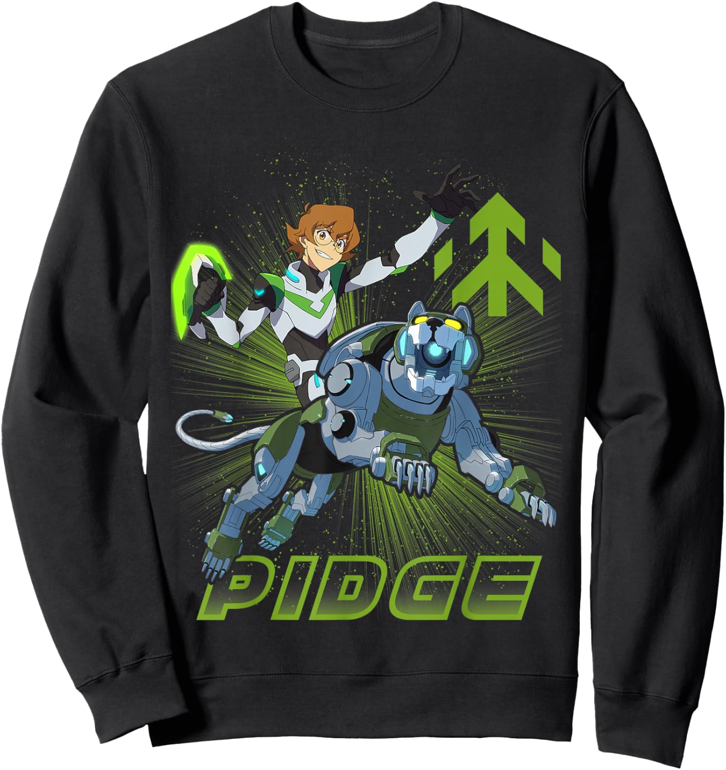 Voltron: Legendary Defender Paladin Pidge Graphic Sweatshirt - Sweatshirt | Black
