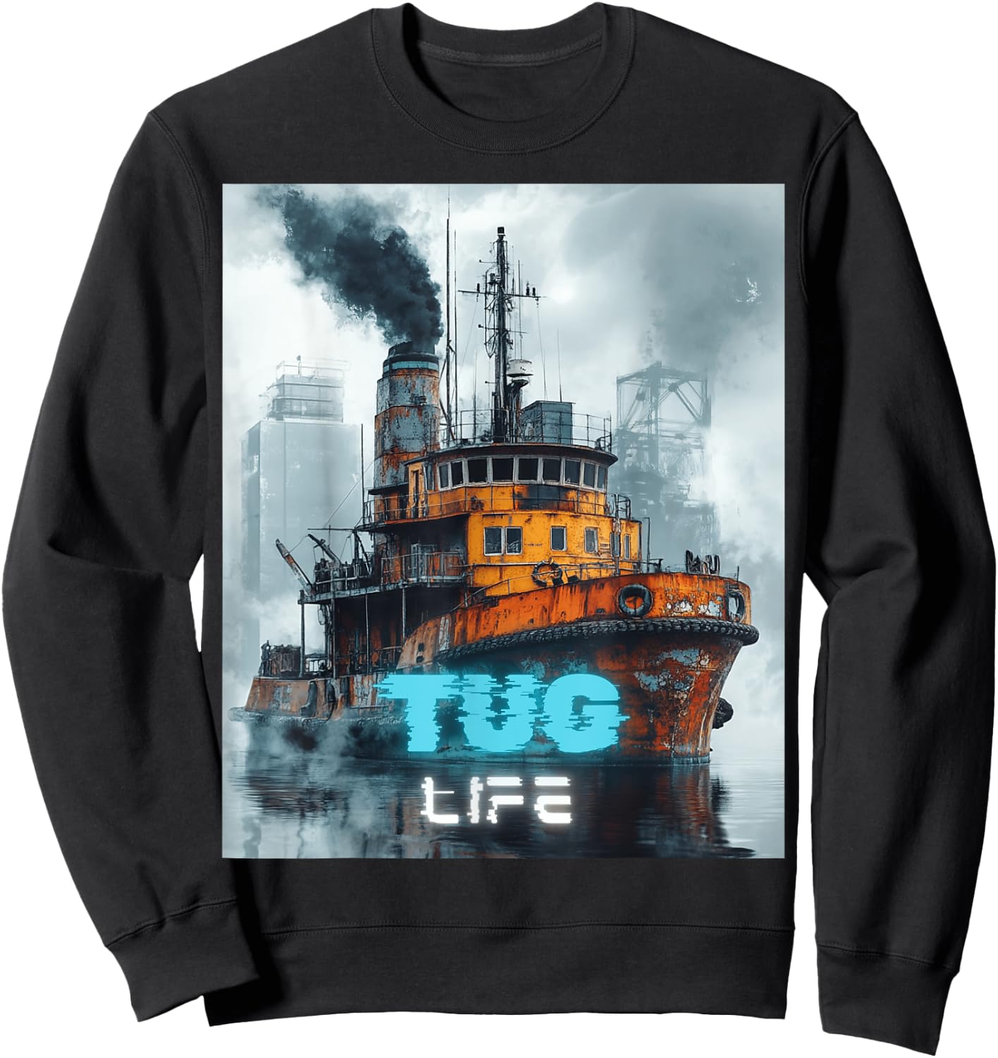 Tug Life 2 Sweatshirt - Sweatshirt | Black