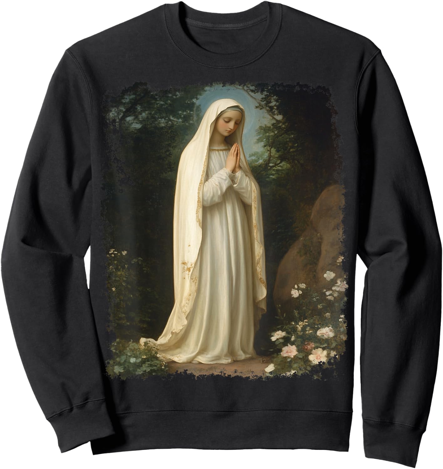 Saint Virgin Mary Sweatshirt - Sweatshirt | Black