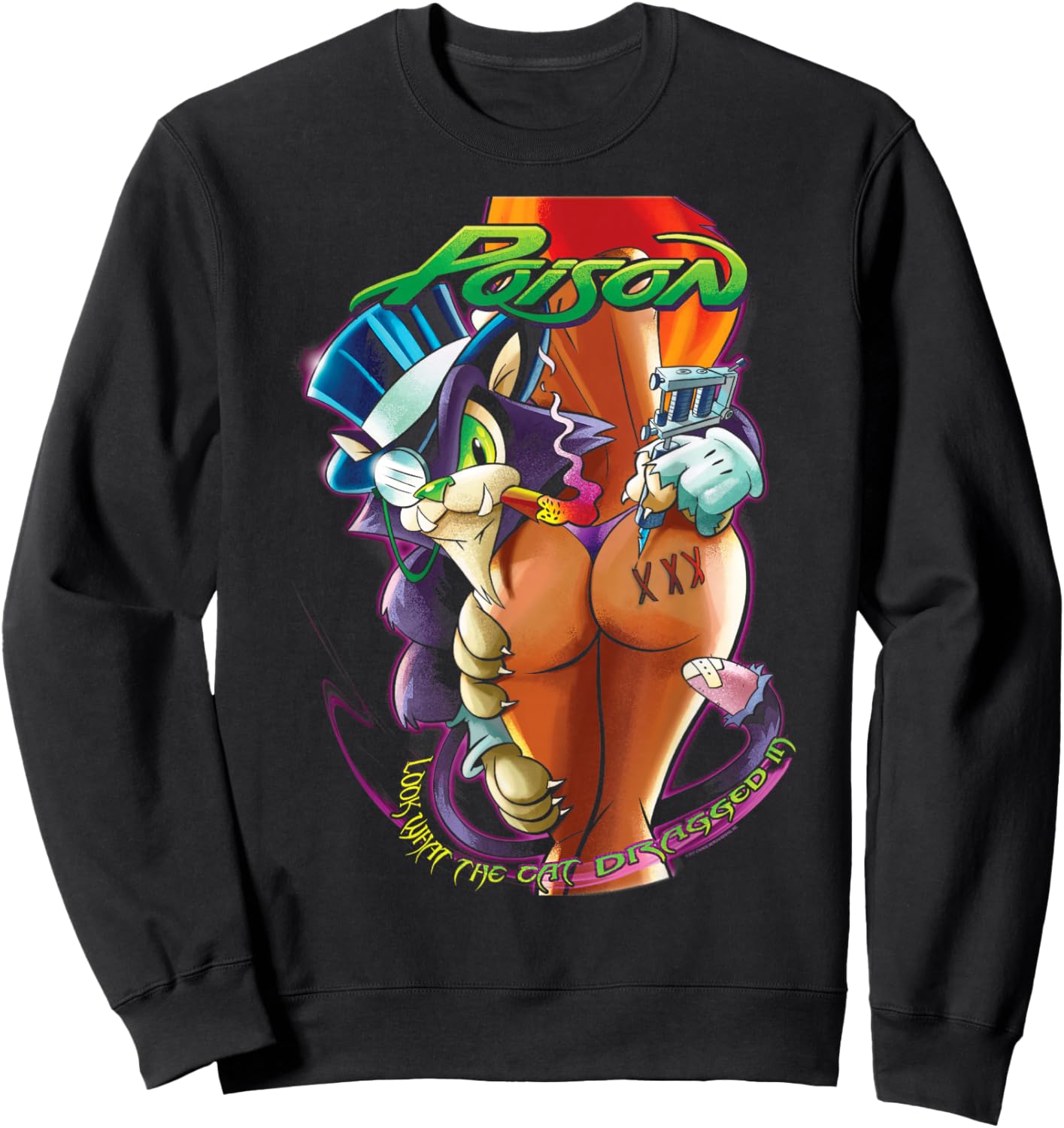 Poison - Tattoo Artist Sweatshirt - Sweatshirt | Black