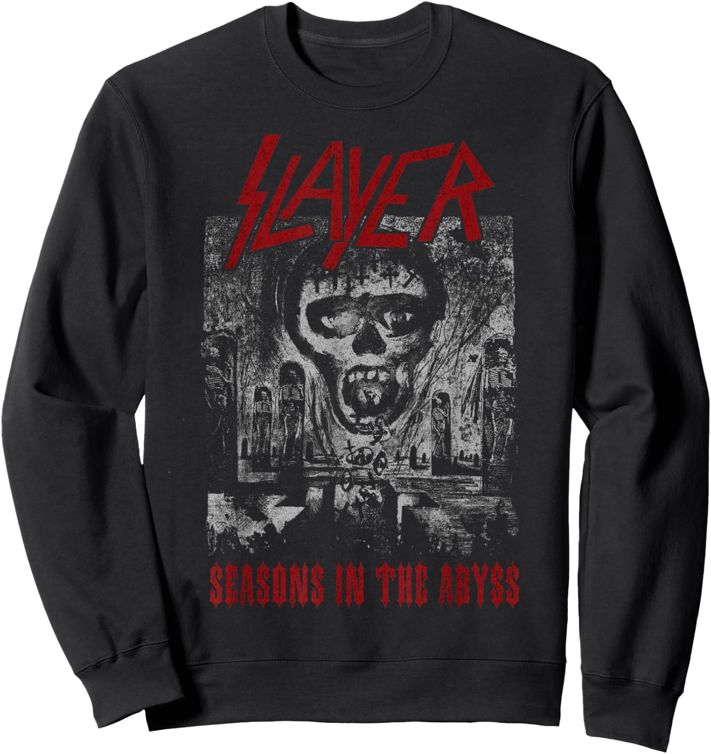 Slayer Seasons In The Abyss Sweatshirt - Sweatshirt | Black