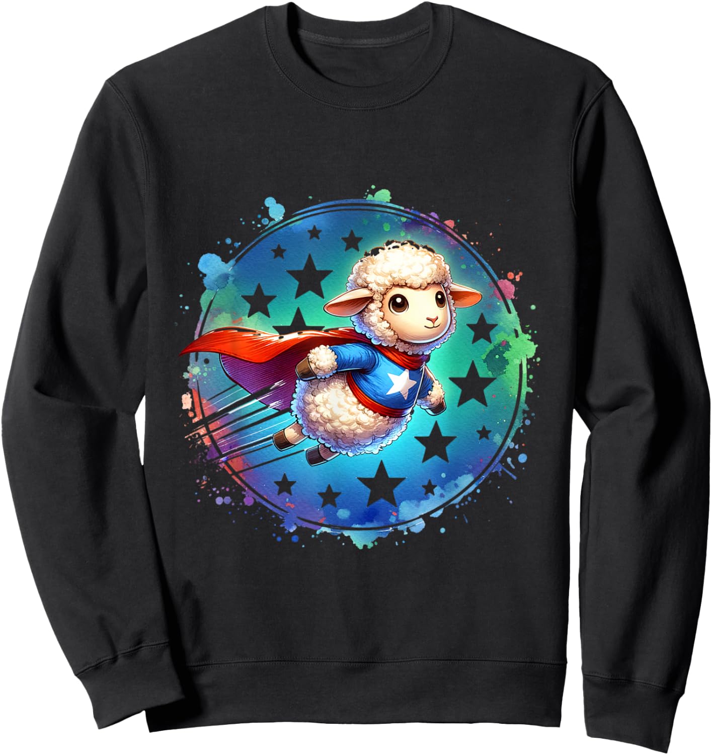T-Shirt Sweatshirt - Sweatshirt | Black