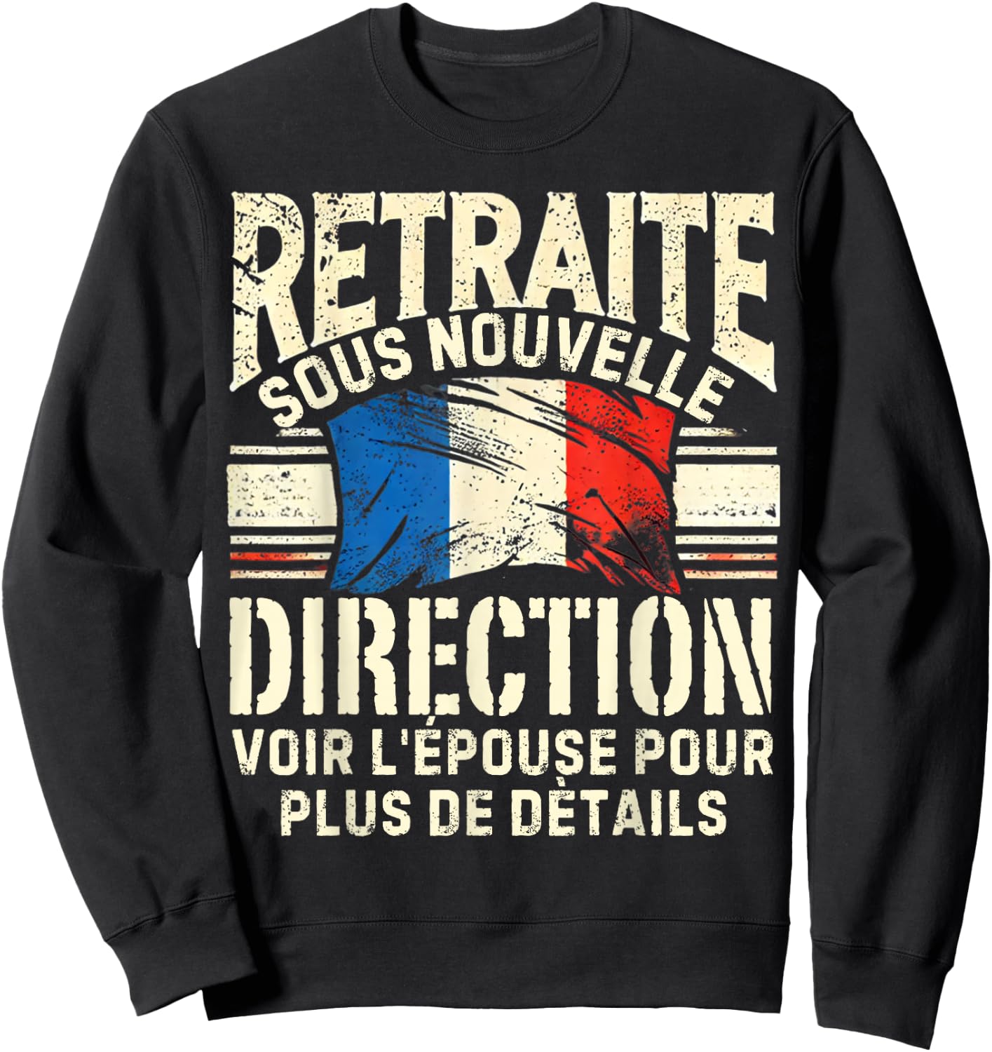 Retirement 2025 Man Retired 2025 , Black, S Sweatshirt - Sweatshirt | Black