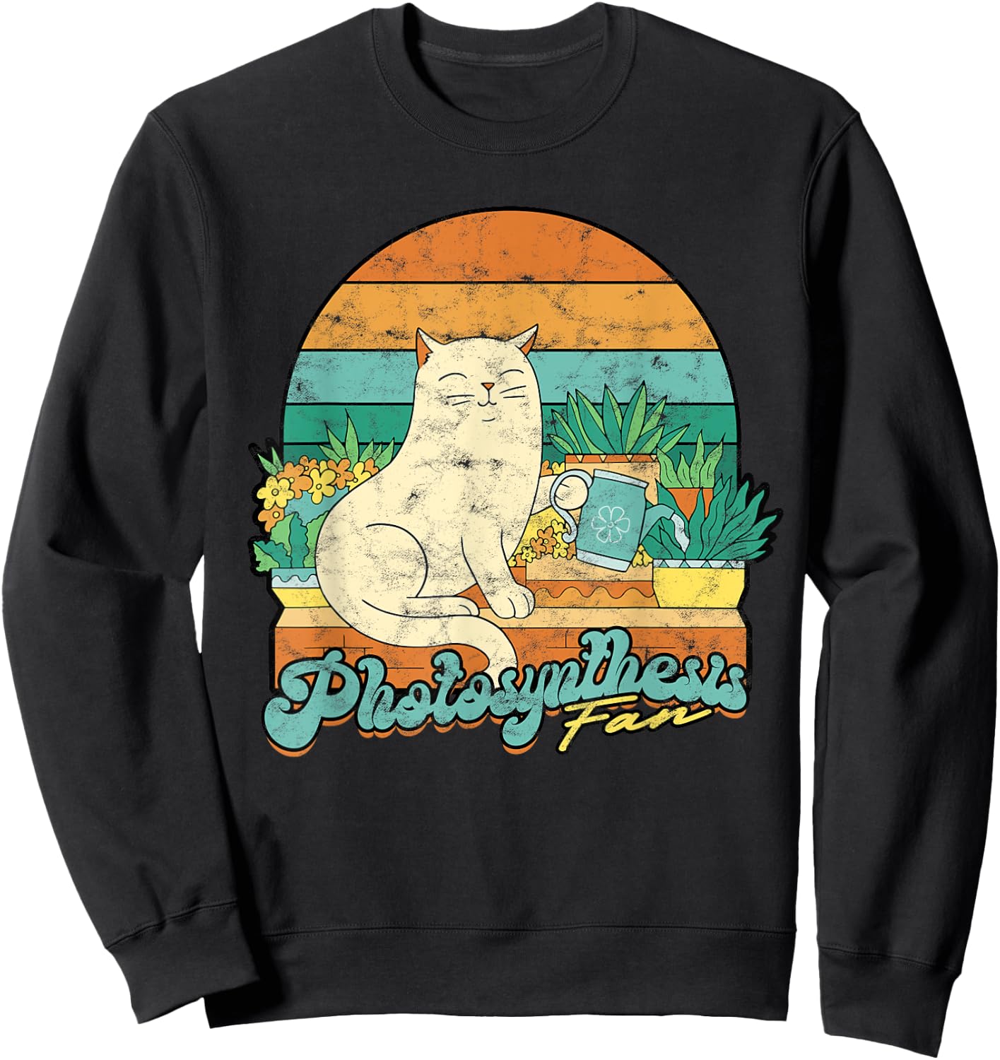 House Plants Photosynthesis Fan Sweatshirt - Sweatshirt | Black