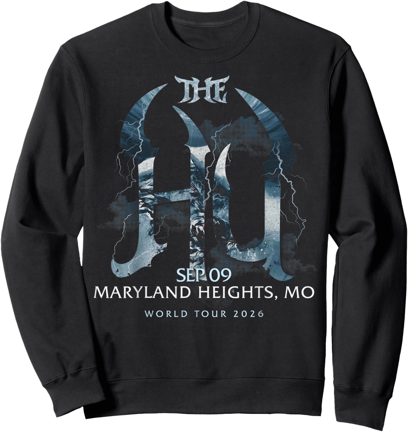 The Hu Warrior Chant Maryland Heights Sweatshirt - Sweatshirt | Black