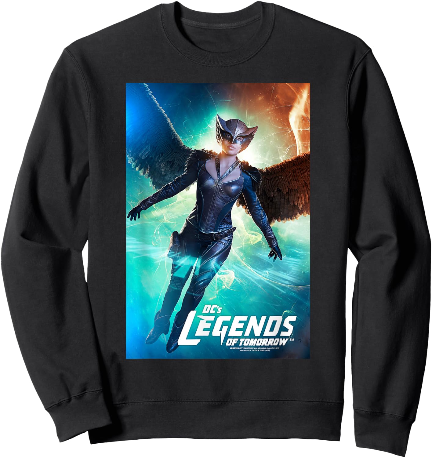 Legends of Tomorrow Hawkgirl Poster Sweatshirt - Sweatshirt | Black