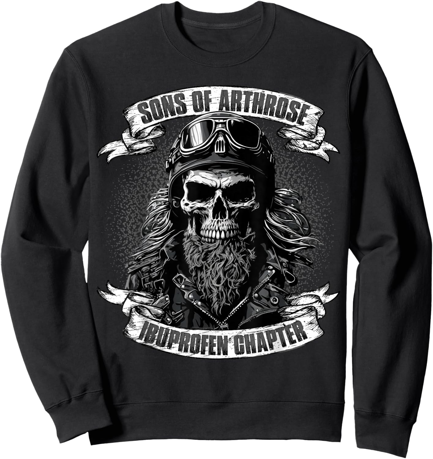 Sons of Arthrose - Ibuprofen Chapter Biker Motorradfahrer Sweatshirt - Sweatshirt | Black