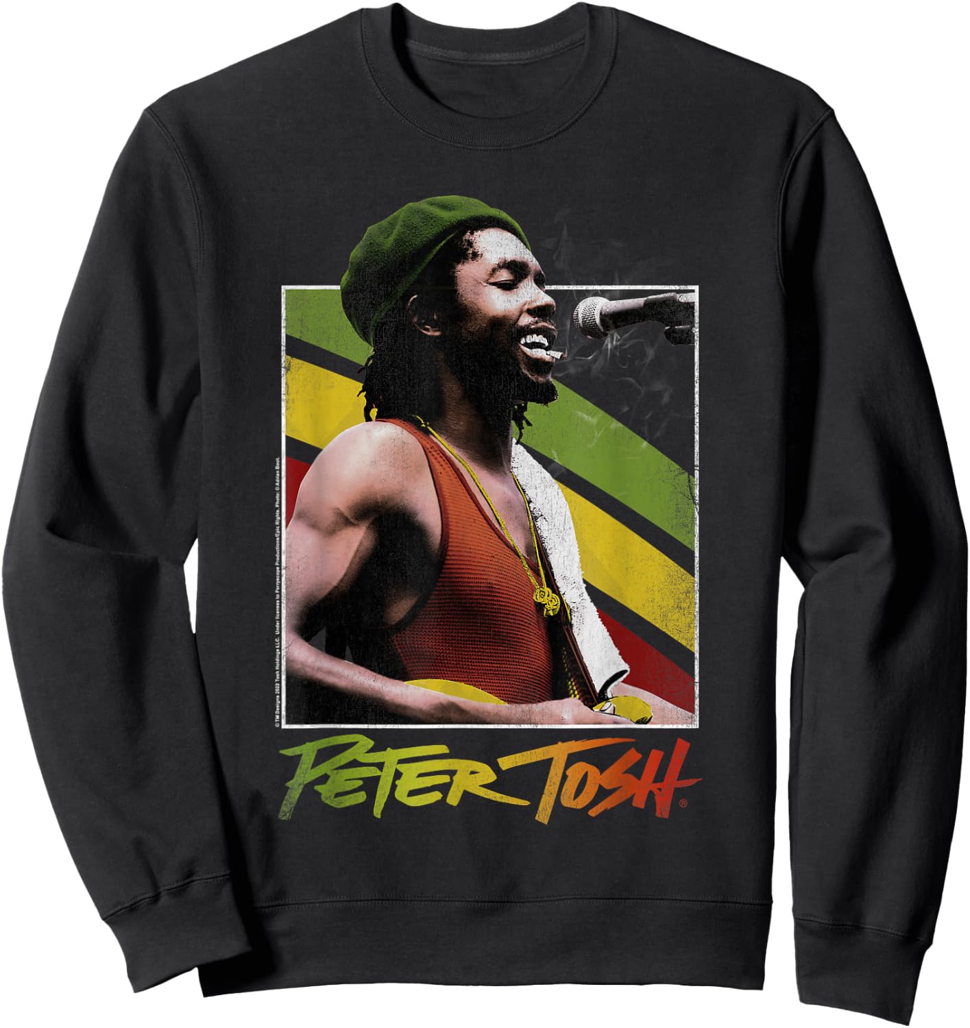 Peter Tosh NY 1978 Sweatshirt - Sweatshirt | Black