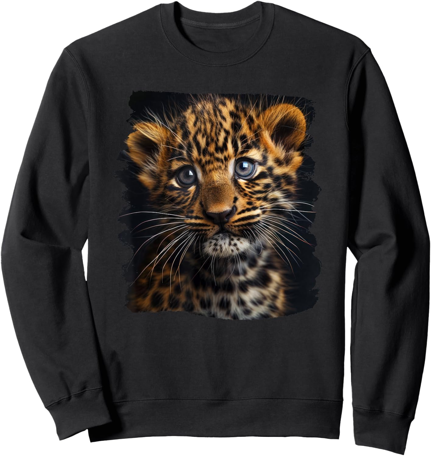 Amur Leopards Lovers Amur Leopard Sweatshirt - Sweatshirt | Black