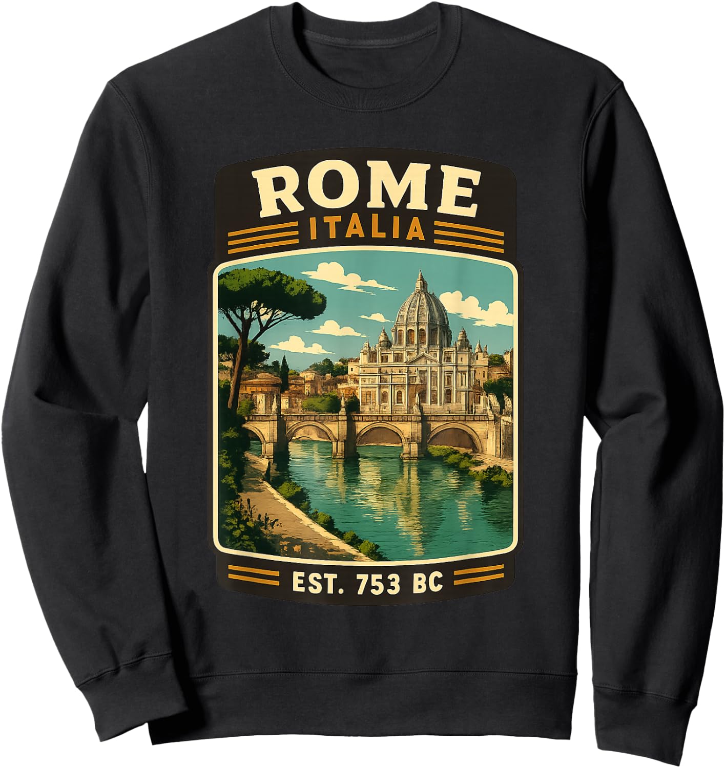 T-Shirt Sweatshirt - Sweatshirt | Black