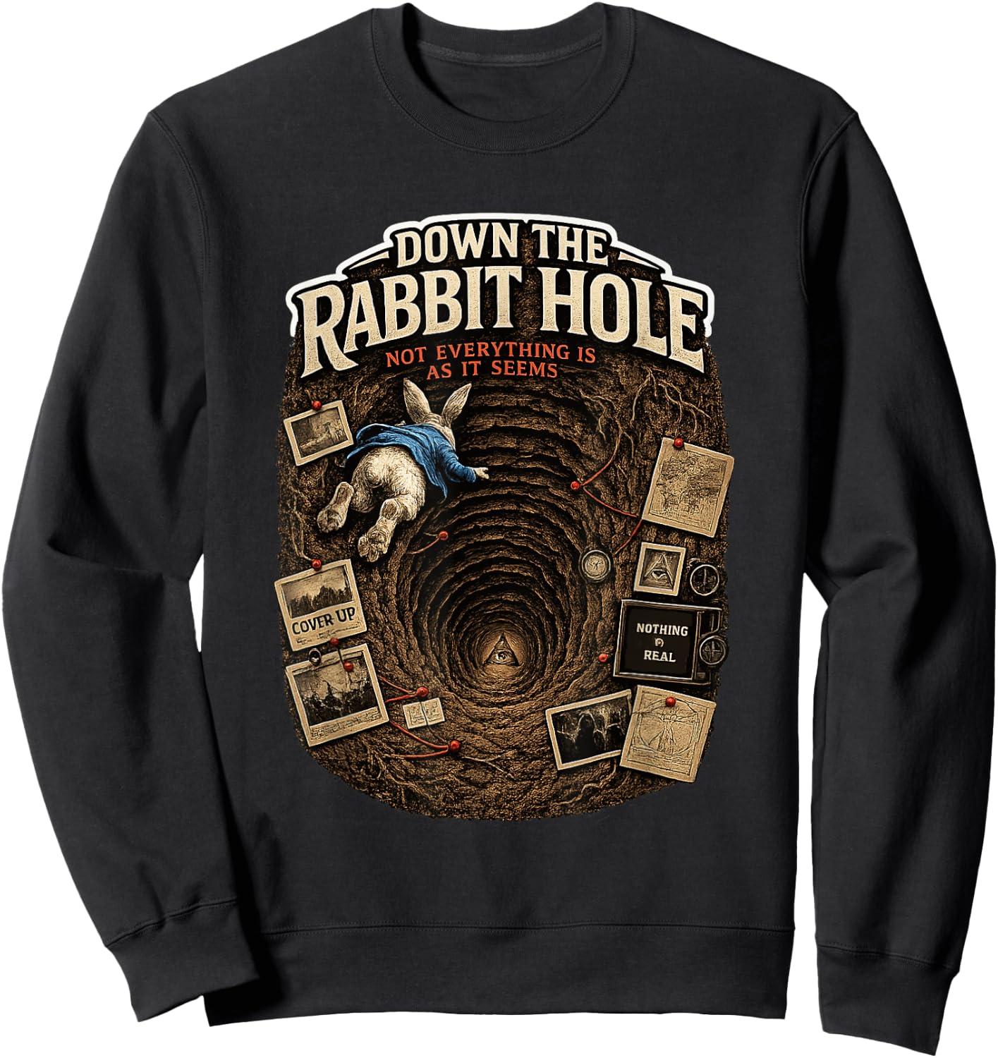 Conspiracies Sweatshirt - Sweatshirt | Black