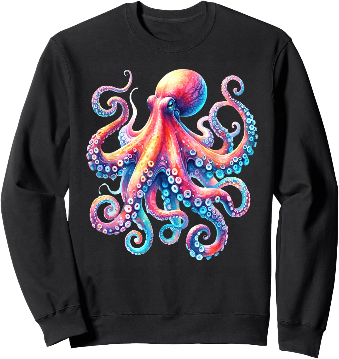 Octopus Sweatshirt - Sweatshirt | Black