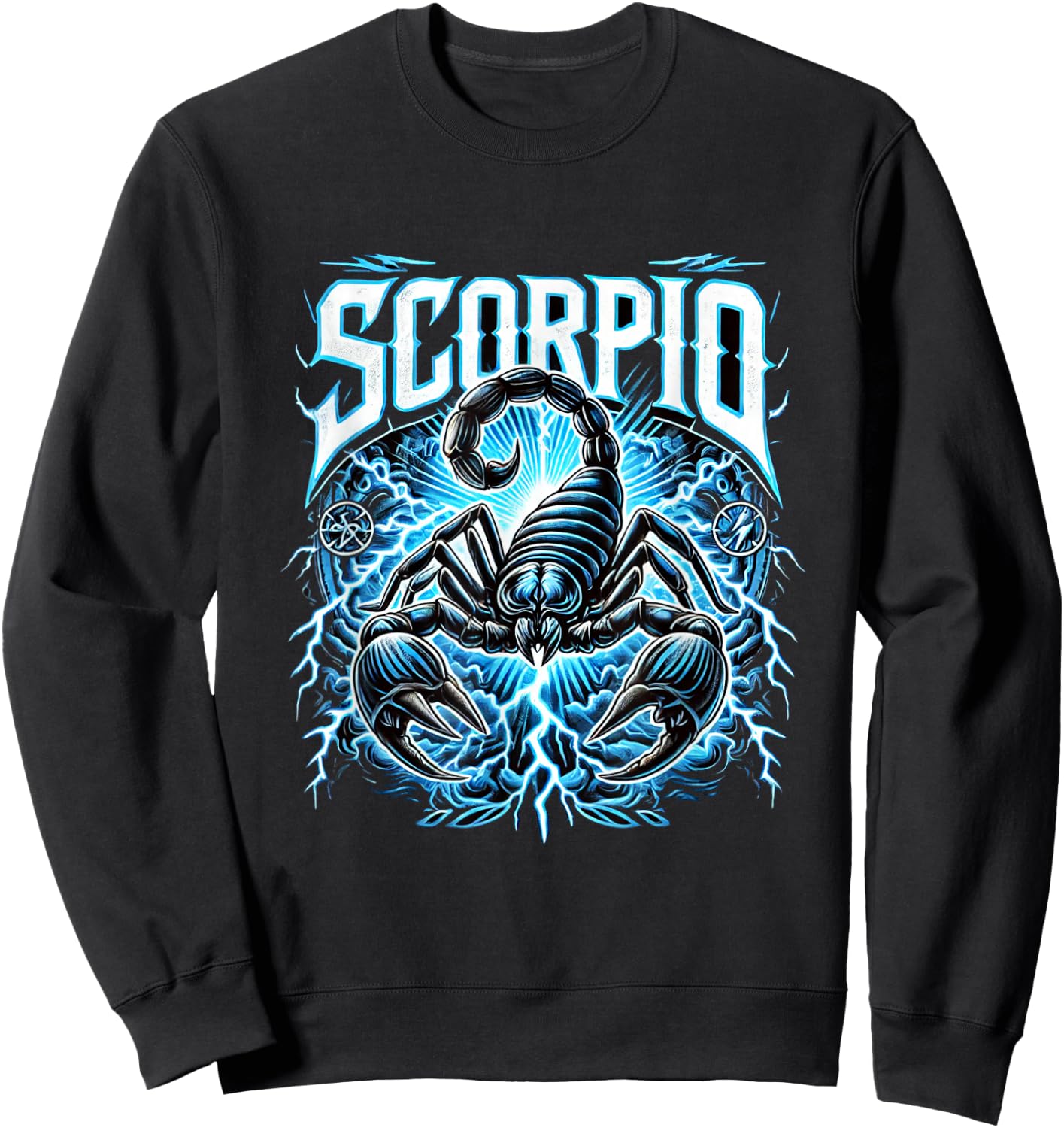 Scorpio Heavy Metal Zodiac Sweatshirt - Sweatshirt | Black