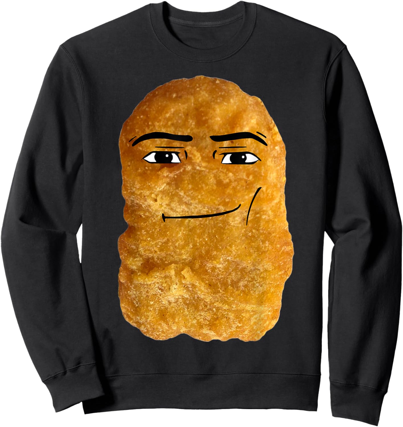 Chicken Nugget Sweatshirt - Sweatshirt | Black