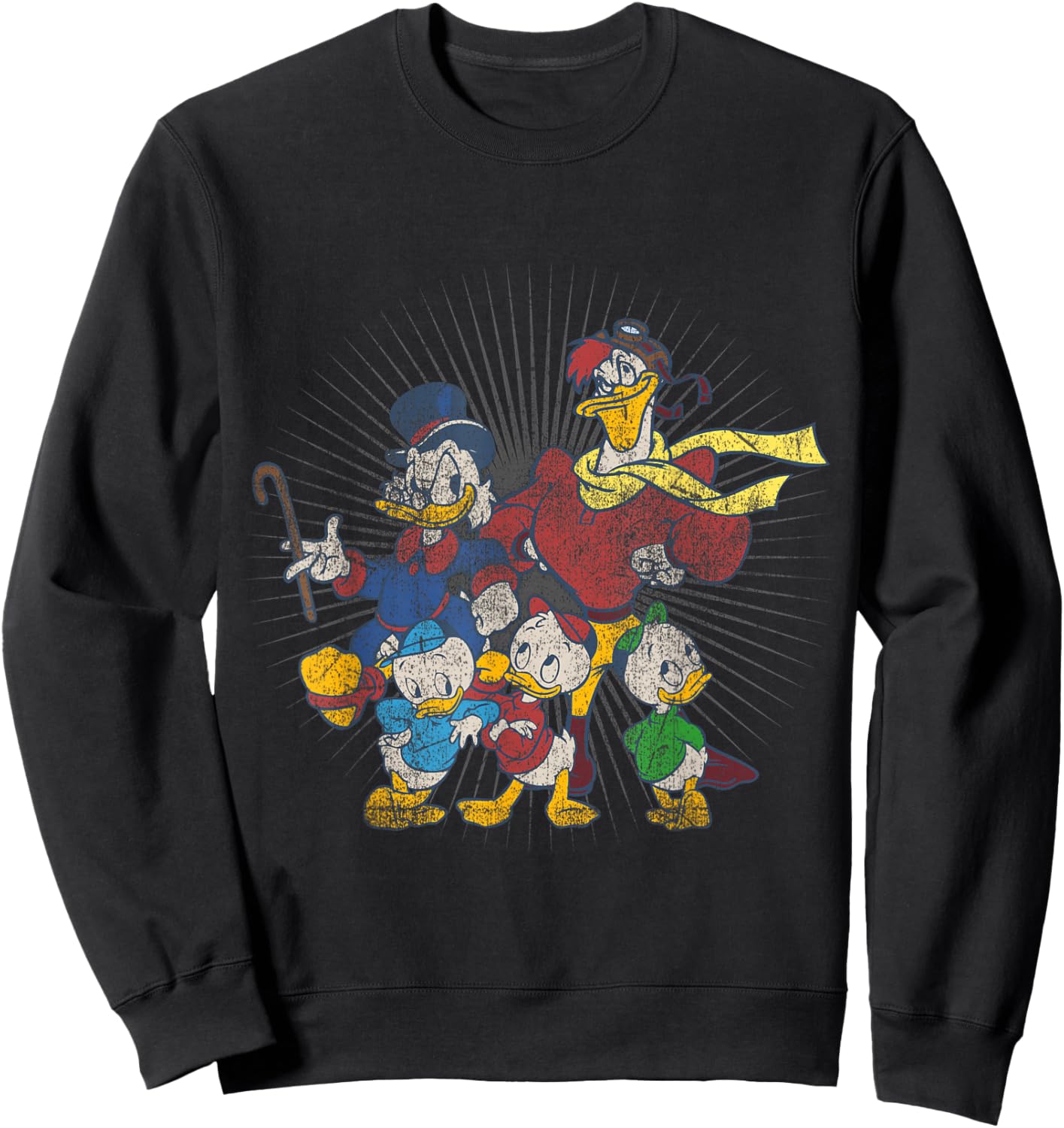 Disney - Ducktales Group Sweatshirt - Sweatshirt | Black