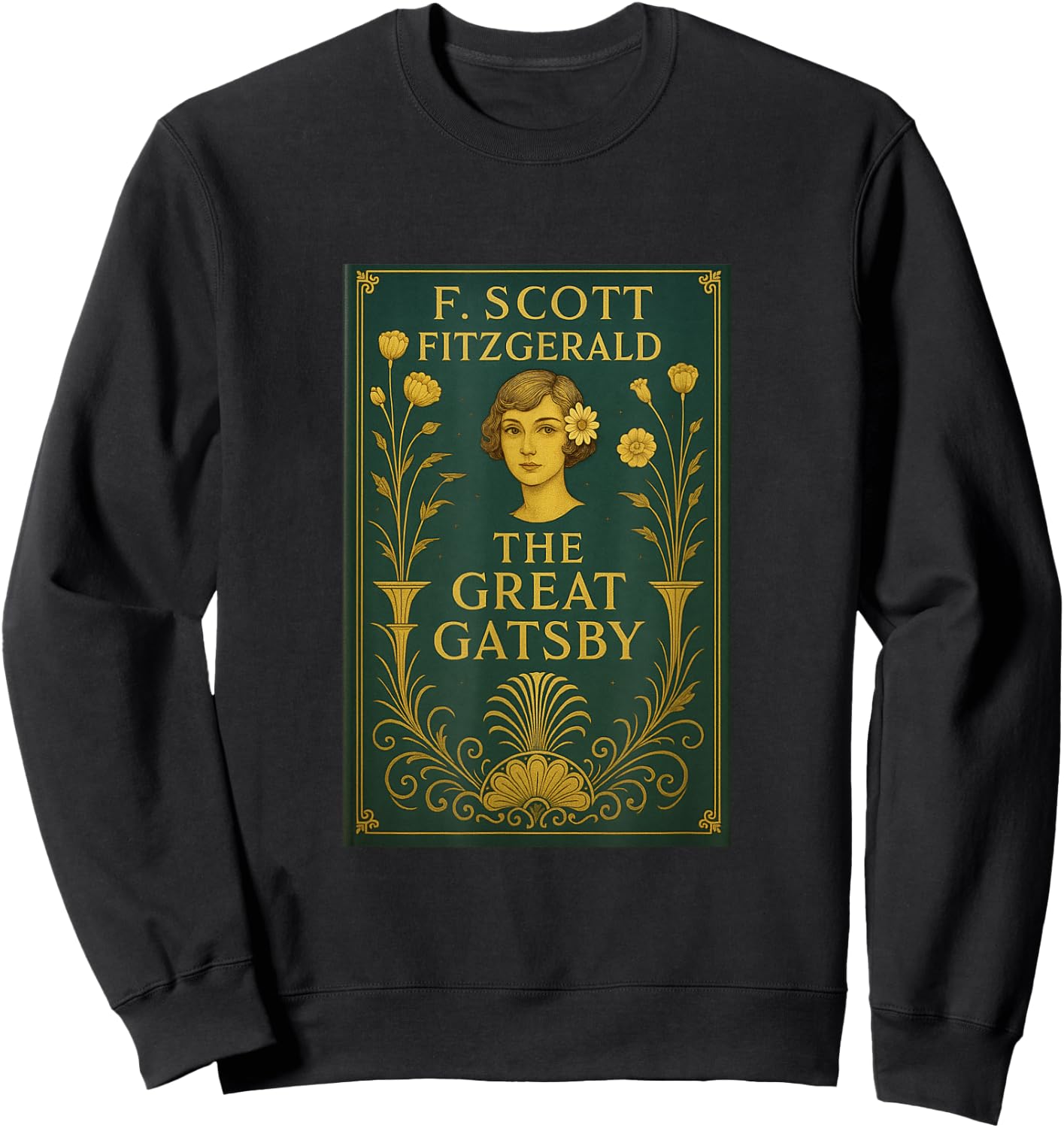 The Great Gatsby Sweatshirt - Sweatshirt | Black
