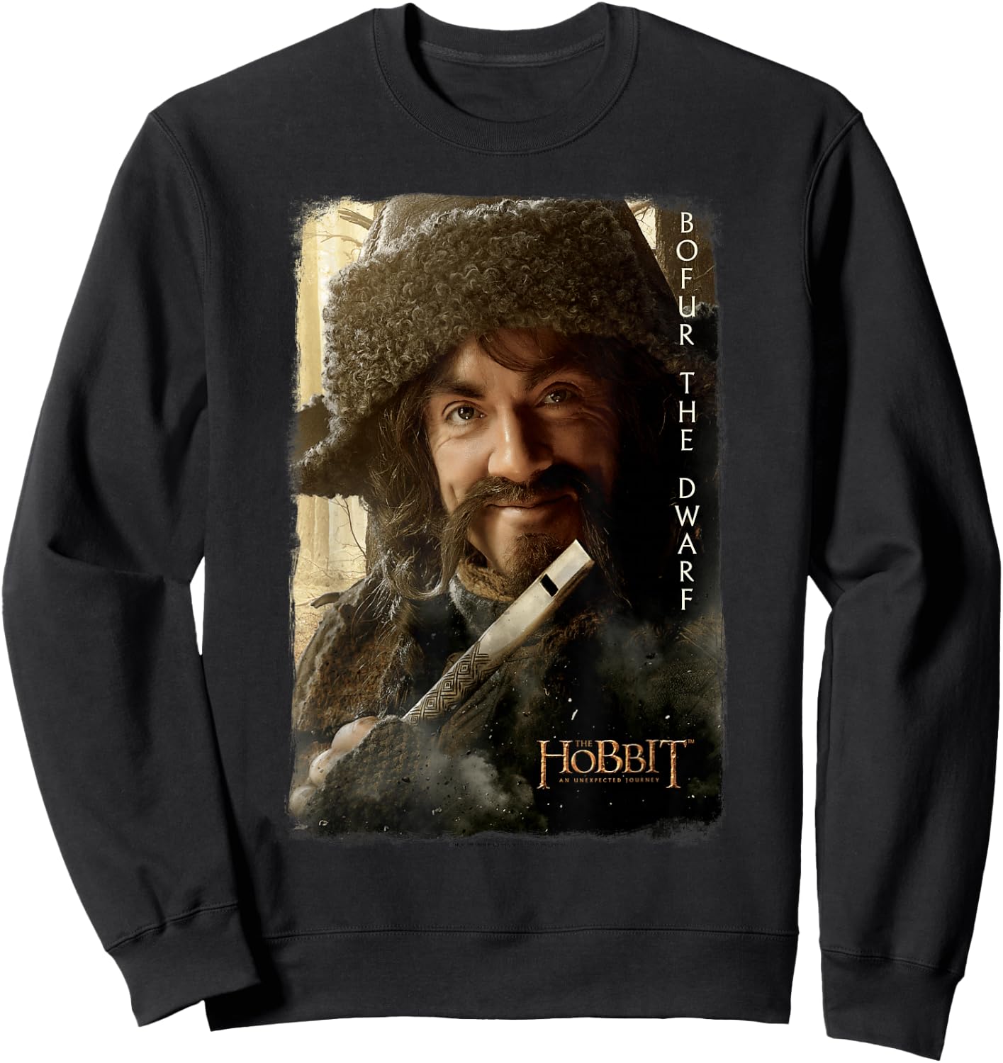 The Hobbit Bofur Sweatshirt - Sweatshirt | Black